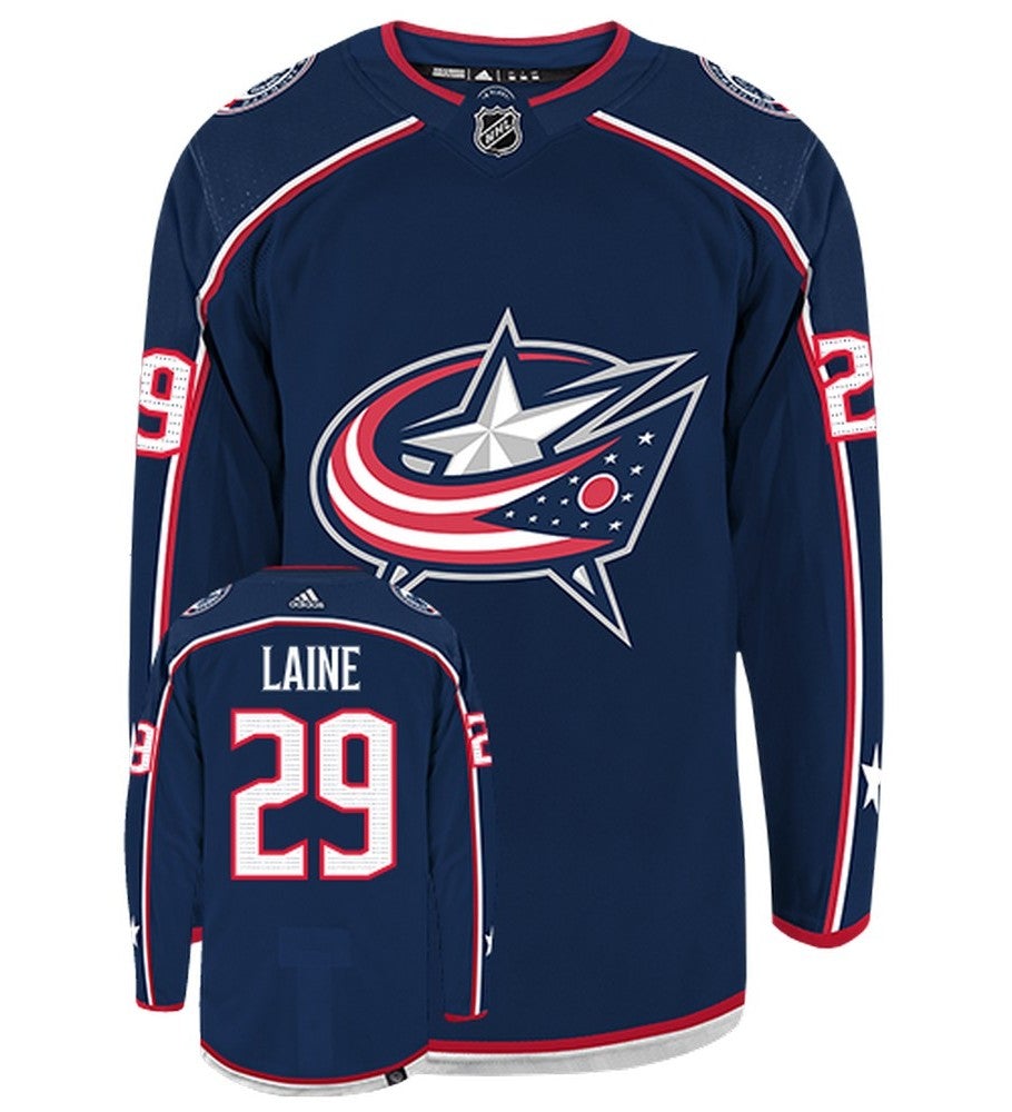 Patrik Laine Columbus Blue Jackets Adidas Primegreen Authentic NHL Hockey Jersey - vstockx