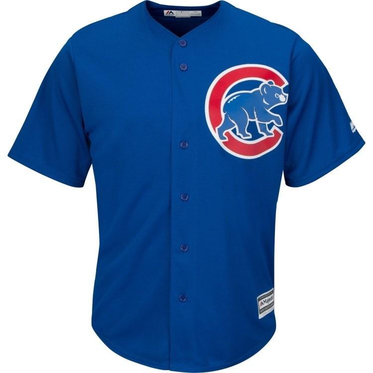 Chicago Cubs Youth Anthony Rizzo Stitched Alternate Royal Blue Jersey - vstockx