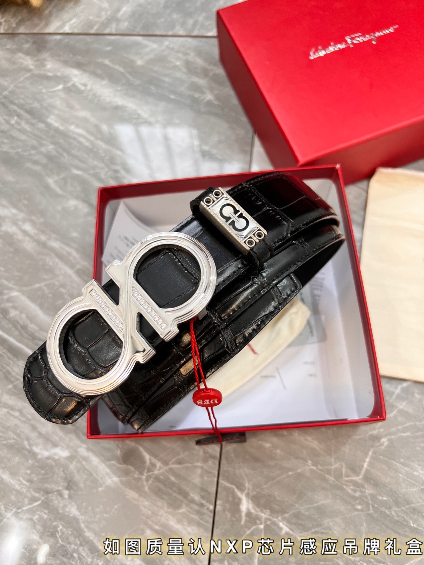 Streetwear Belt Ferragamo 319859 size:3.5cm - vstockx