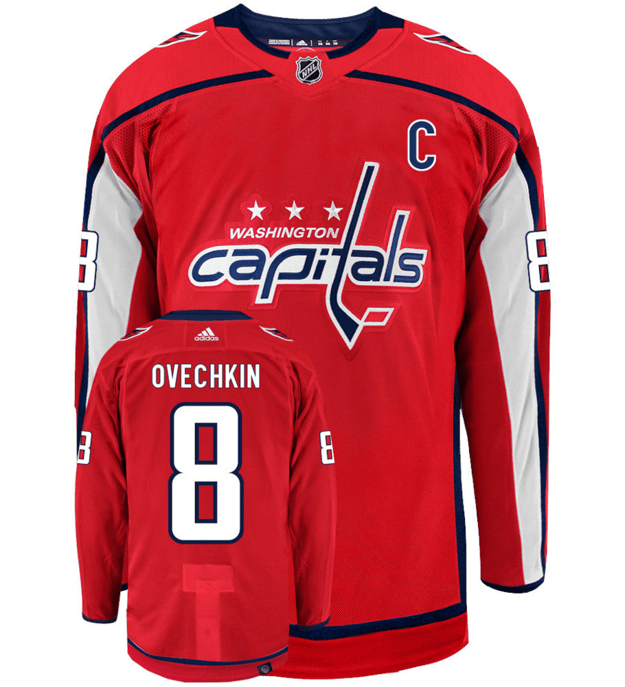 Alex Ovechkin Washington Capitals Adidas Primegreen Authentic NHL Hockey Jersey - vstockx