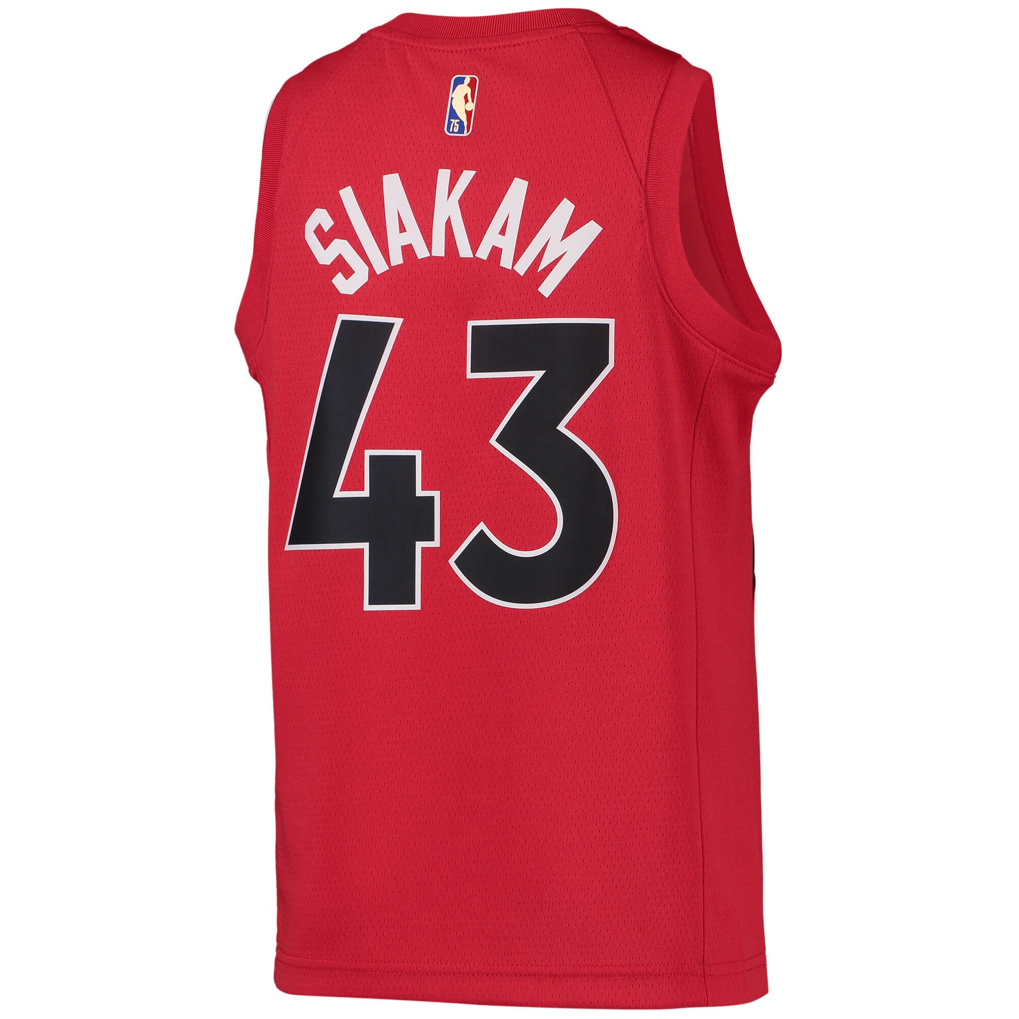 Pascal Siakam Toronto Raptors Nike Youth 2021/22 Diamond Swingman Jersey - Icon Edition - Red - vstockx