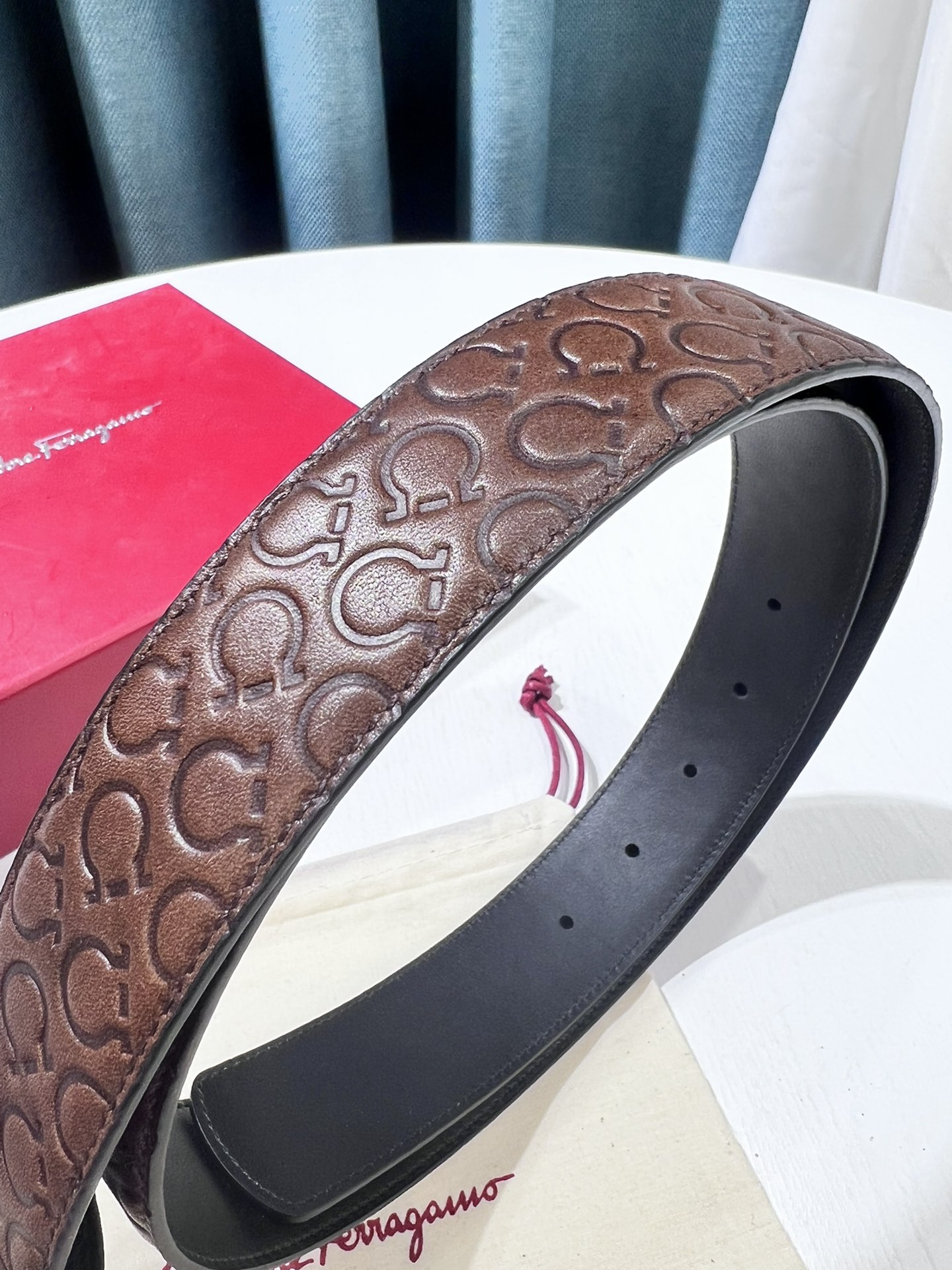 Streetwear Belt Ferragamo 319550 size:3.5cm - vstockx