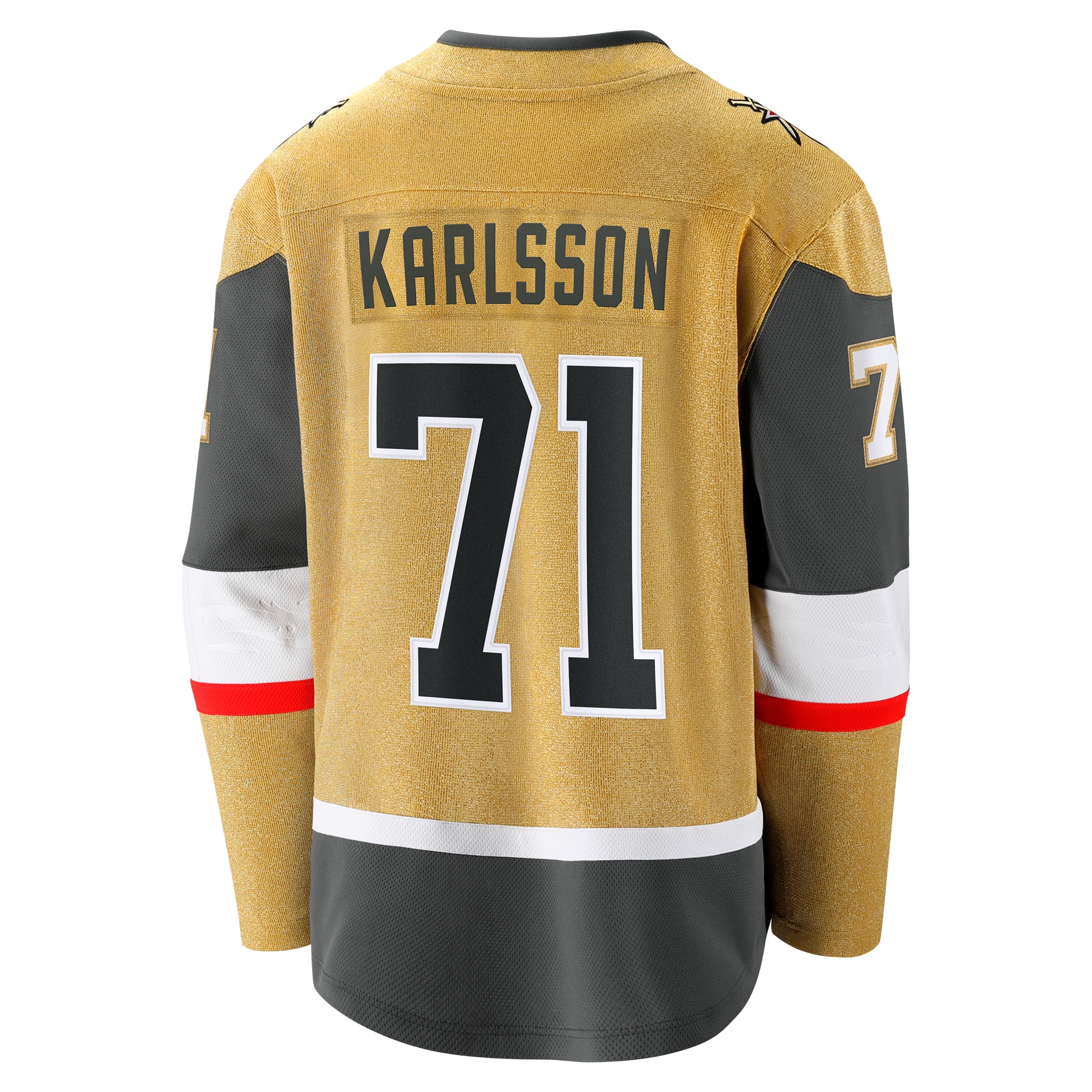 William Karlsson Vegas Golden Knights Fanatics Branded 2020/21 Home Premier Breakaway Player Jersey - Gold - vstockx