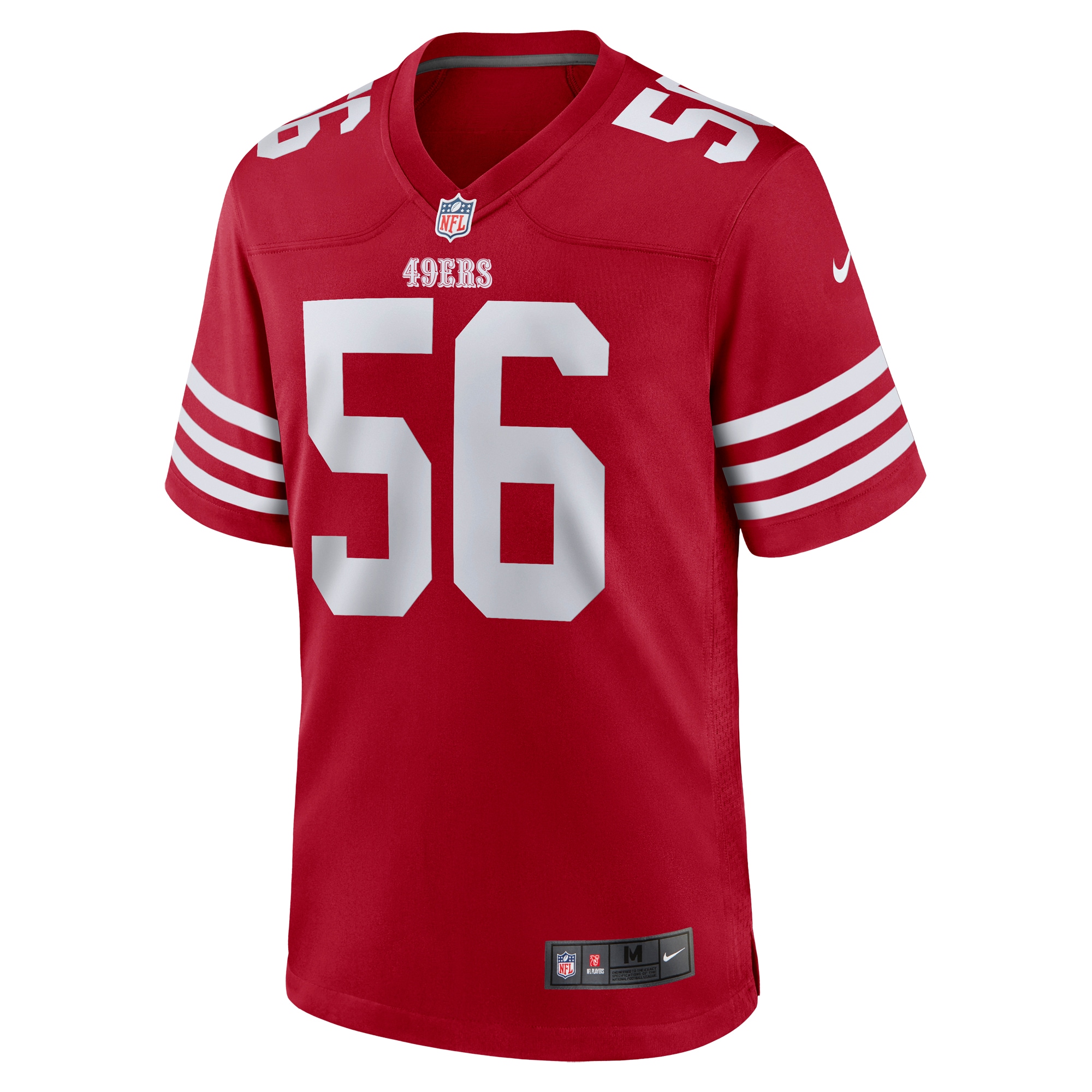 Austin Bryant San Francisco 49ers Nike Game Jersey - Scarlet - vstockx