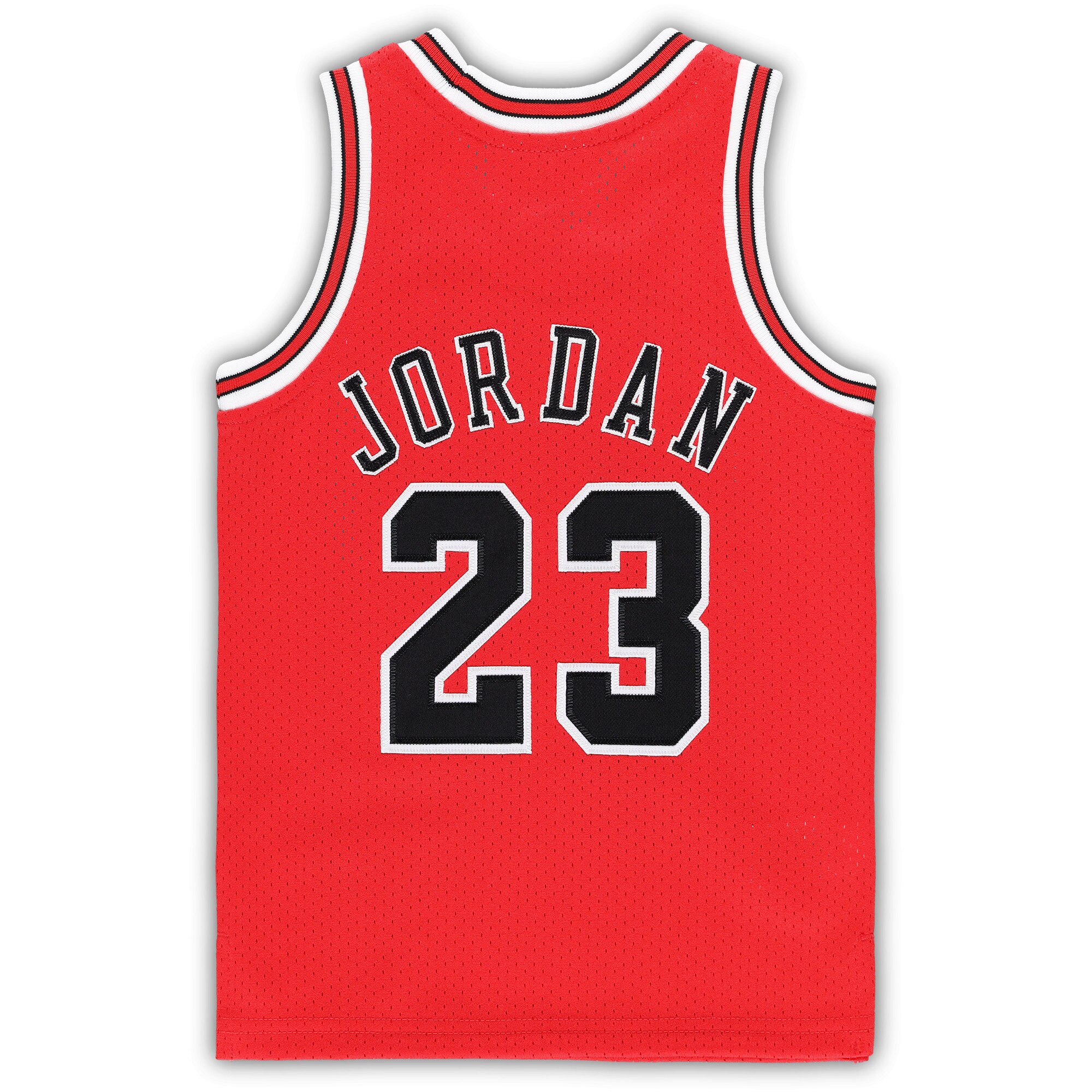 Michael Jordans Chicago Bulls Mitchell & Ness Toddler 1997/98 Hardwood Classics Authentic Jersey - Red - vstockx