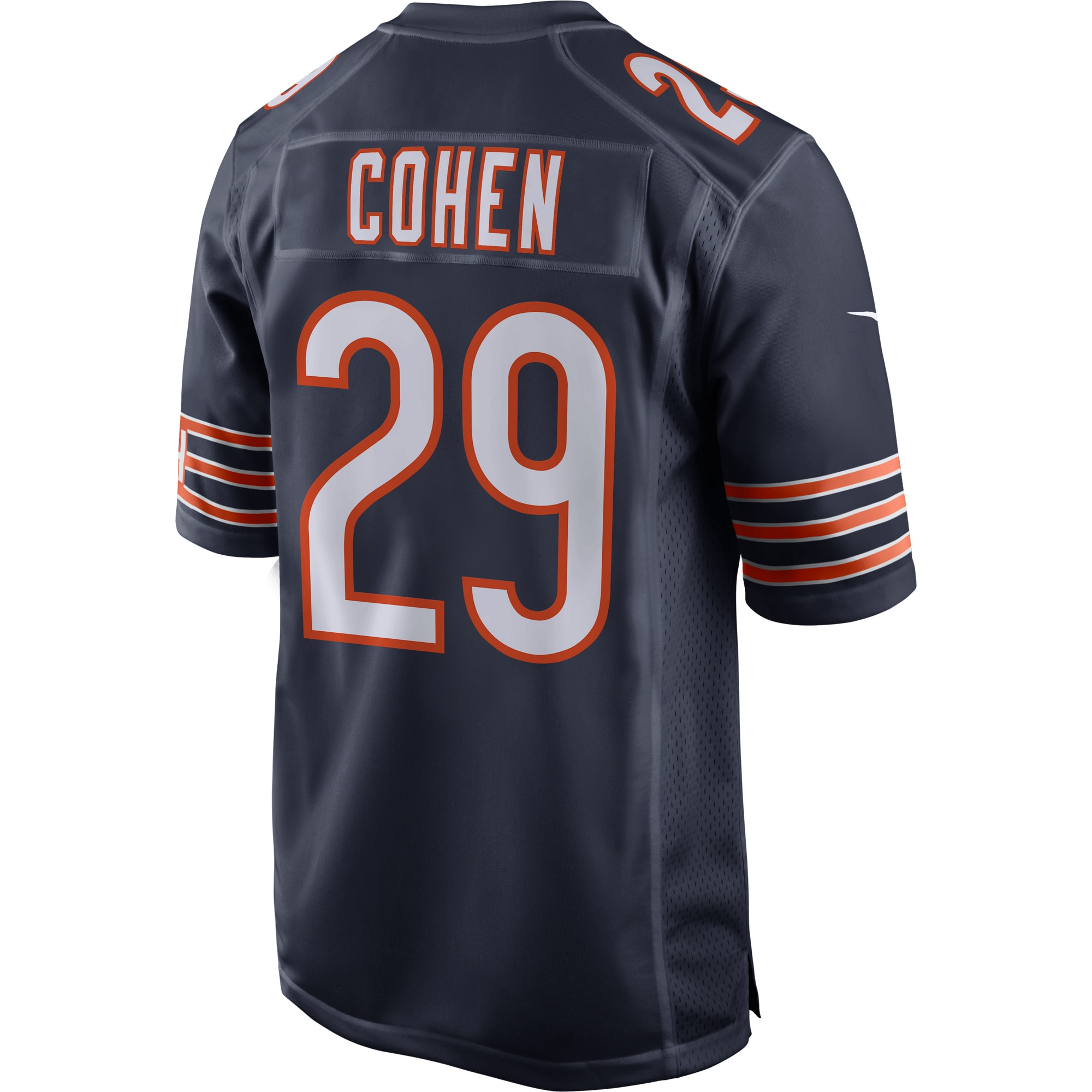 Tarik Cohen Chicago Bears Nike Game Player Jersey - Navy - vstockx