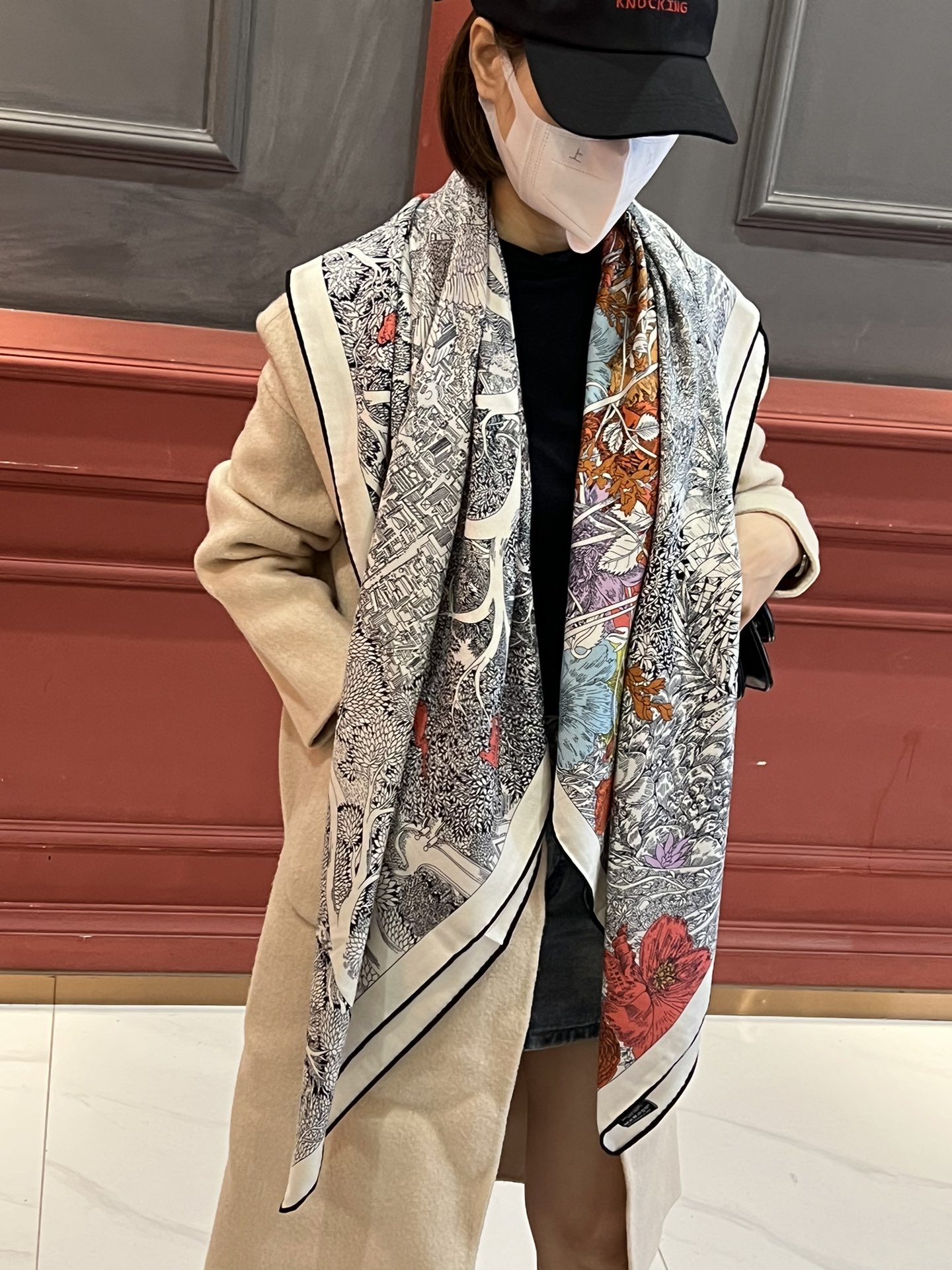 Streetwear Scarf Hermes 328996 SIZE:140cm*140cm - vstockx