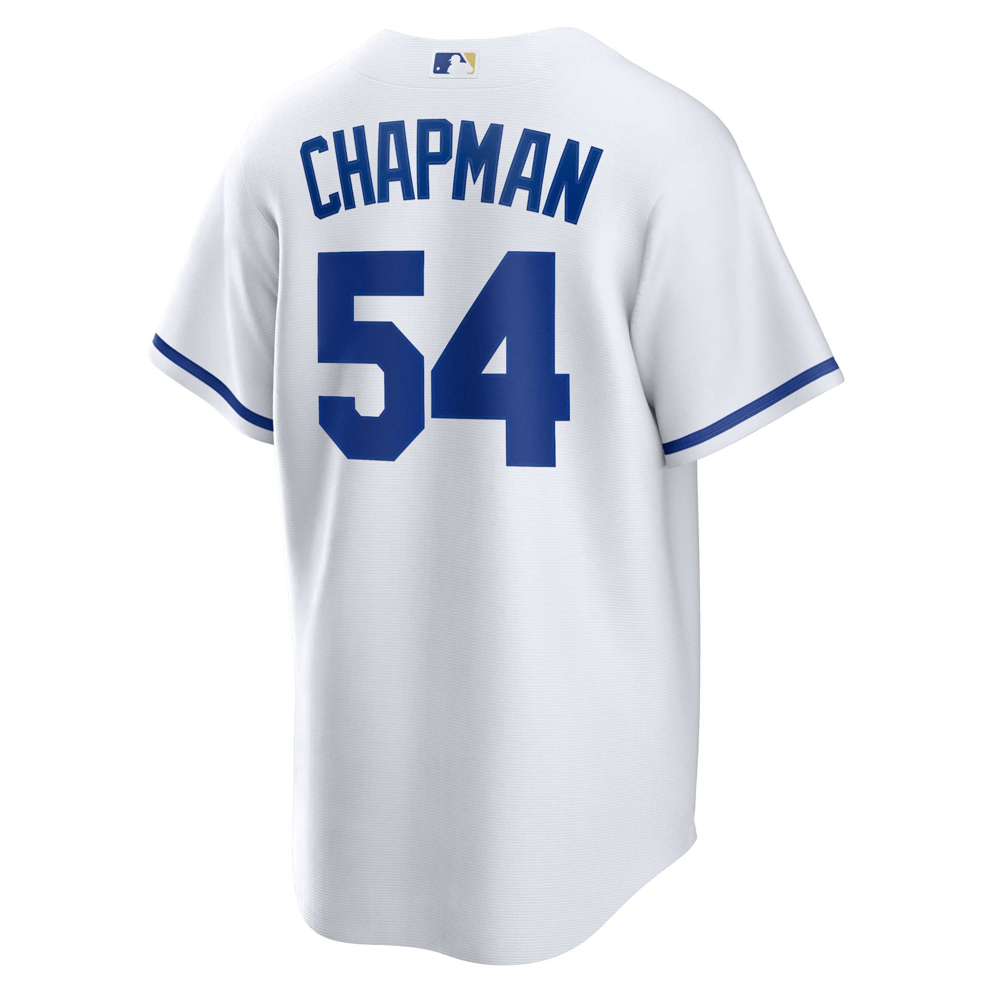 Aroldis Chapman Kansas City Royals Nike Home Replica Player Jersey - White - vstockx