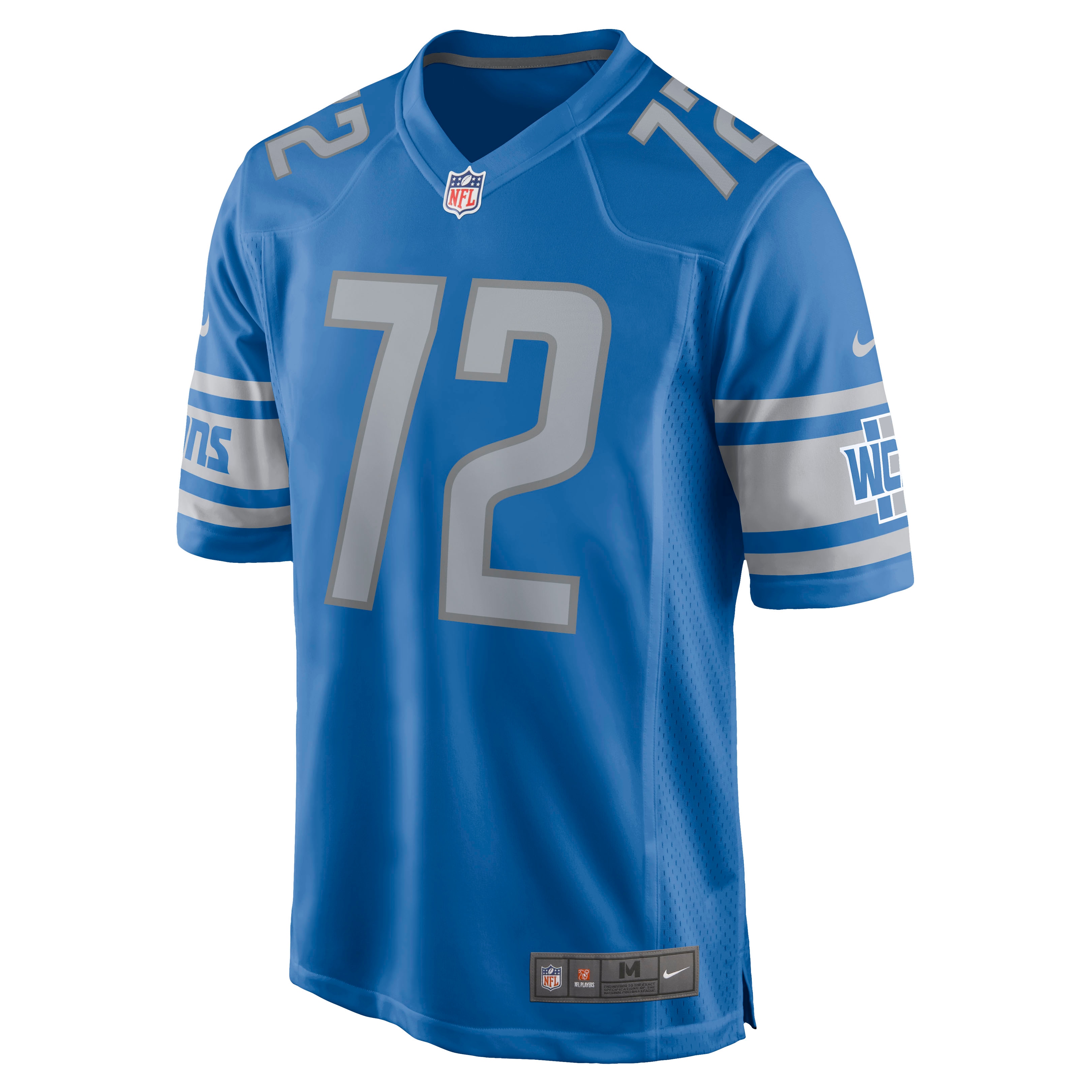 Halapoulivaati Vaitai Detroit Lions Nike Game Jersey - Blue - vstockx