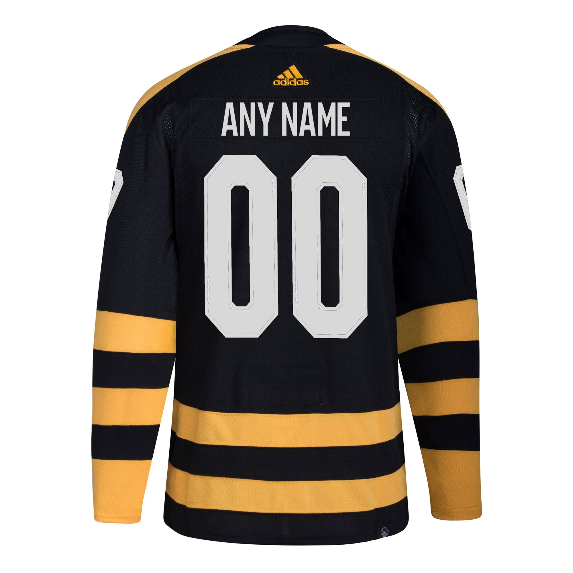 Boston Bruins adidas 2023 NHL Winter Classic Authentic Custom Jersey - Black - vstockx