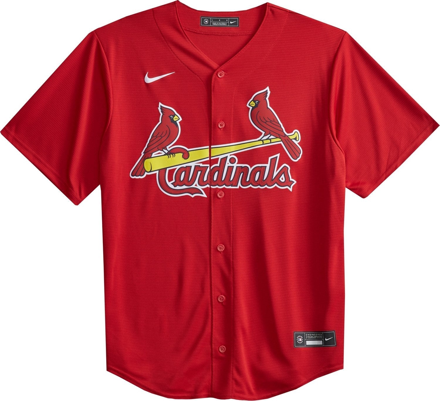 Nike Men's St. Louis Cardinals Blank Official Replica Alternate Jersey - vstockx