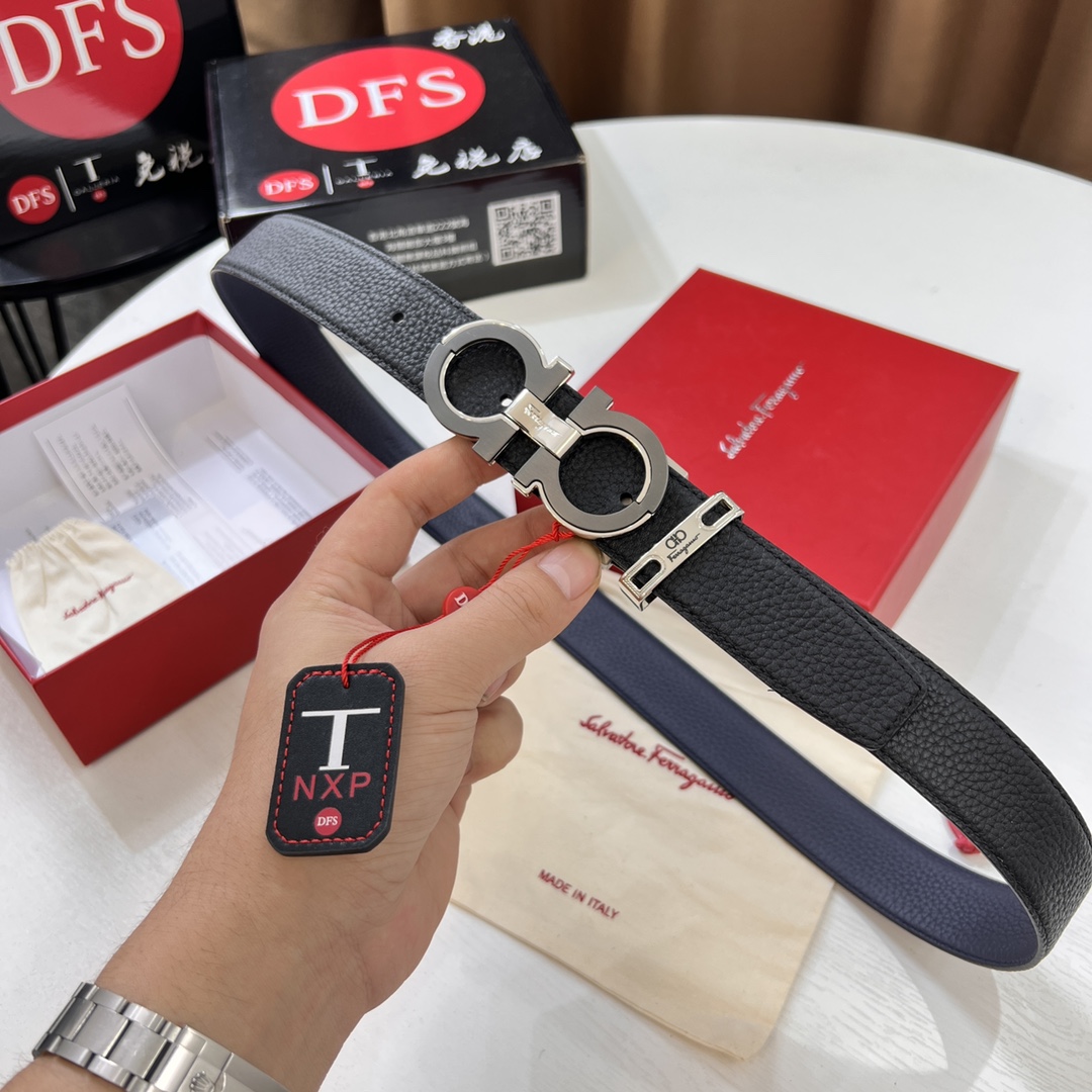 Streetwear Belt Ferragamo 320114 size:3.5cm - vstockx