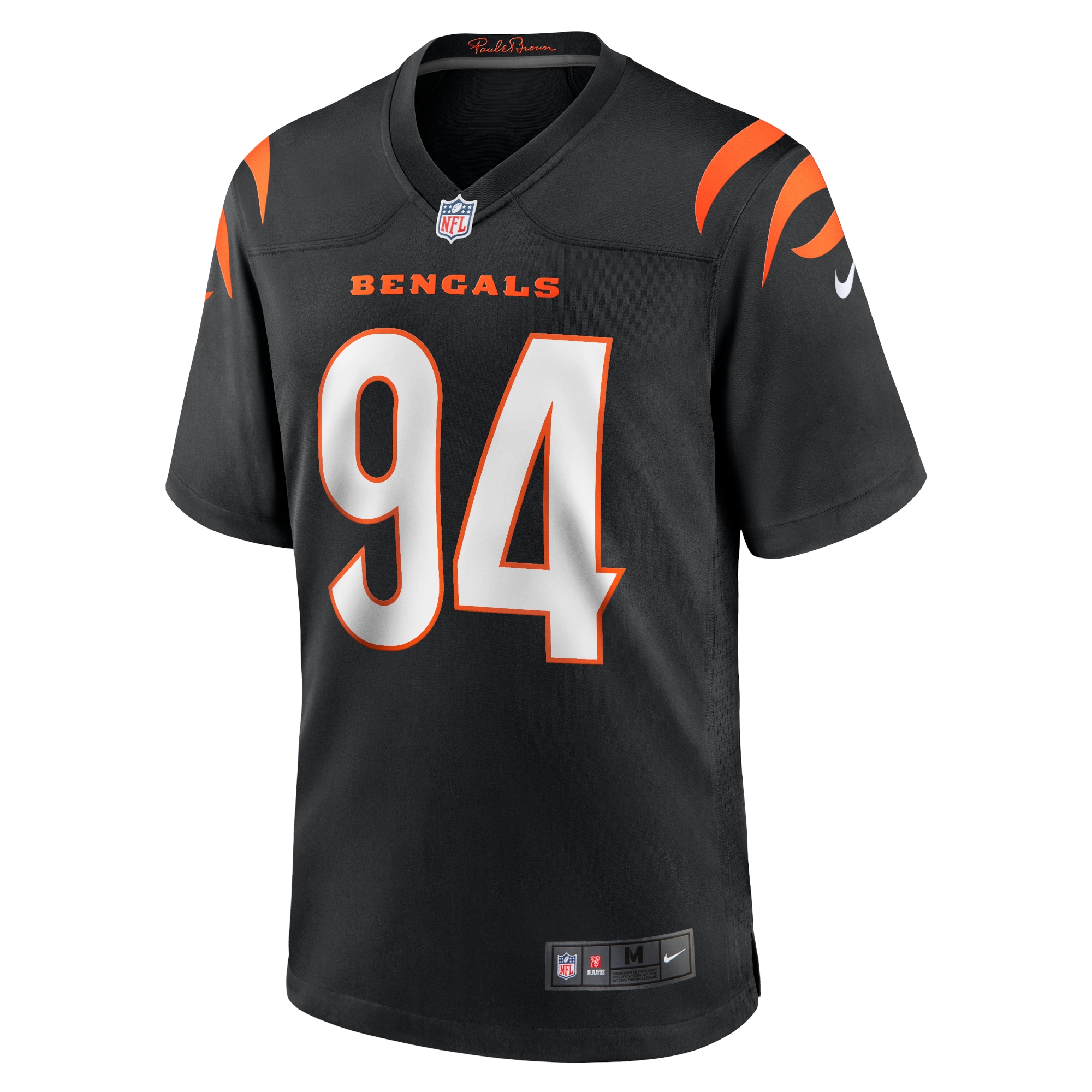 Sam Hubbard Cincinnati Bengals Nike Player Game Jersey - Black - vstockx