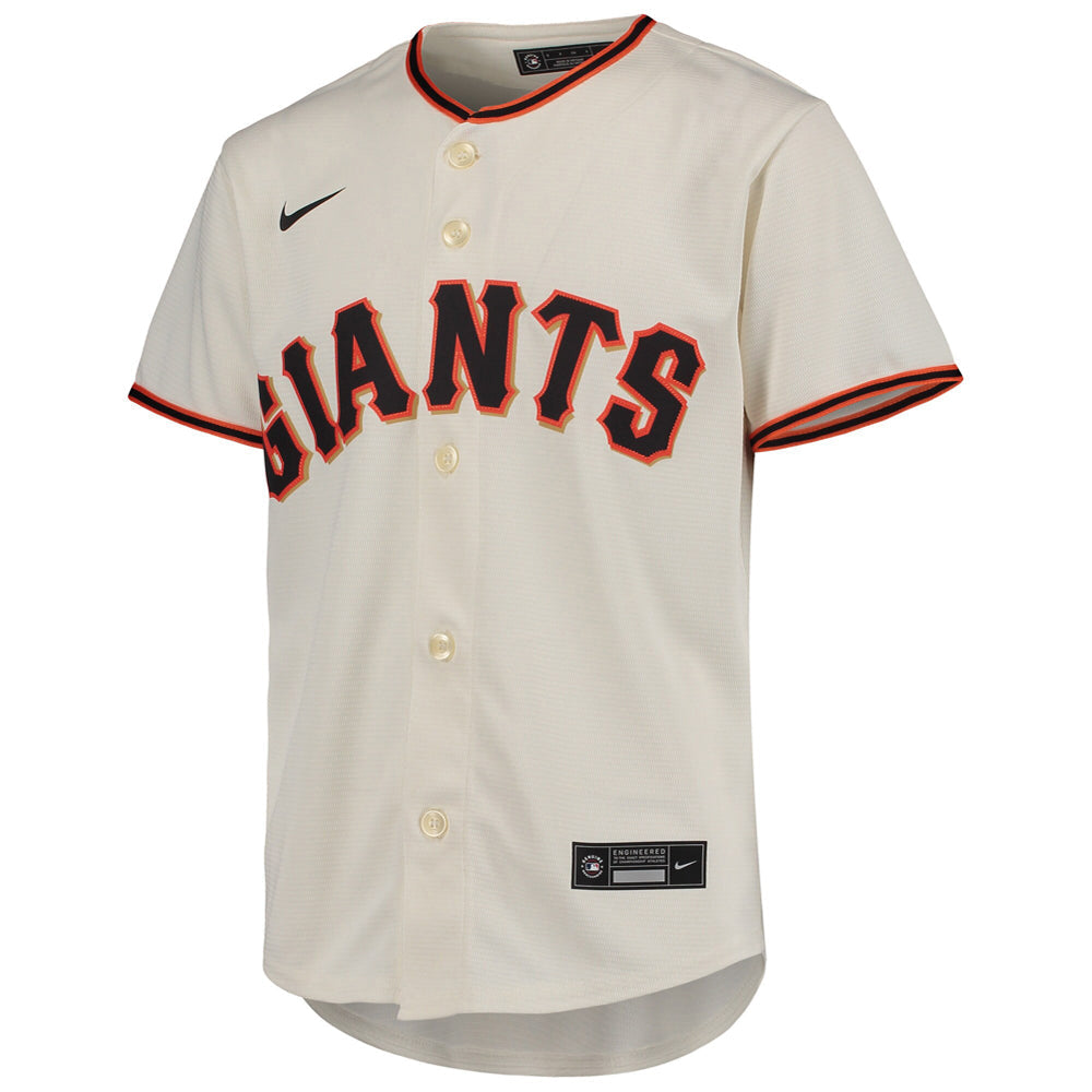 Youth San Francisco Giants Mike Yastrzemski Home Player Jersey - Cream - vstockx