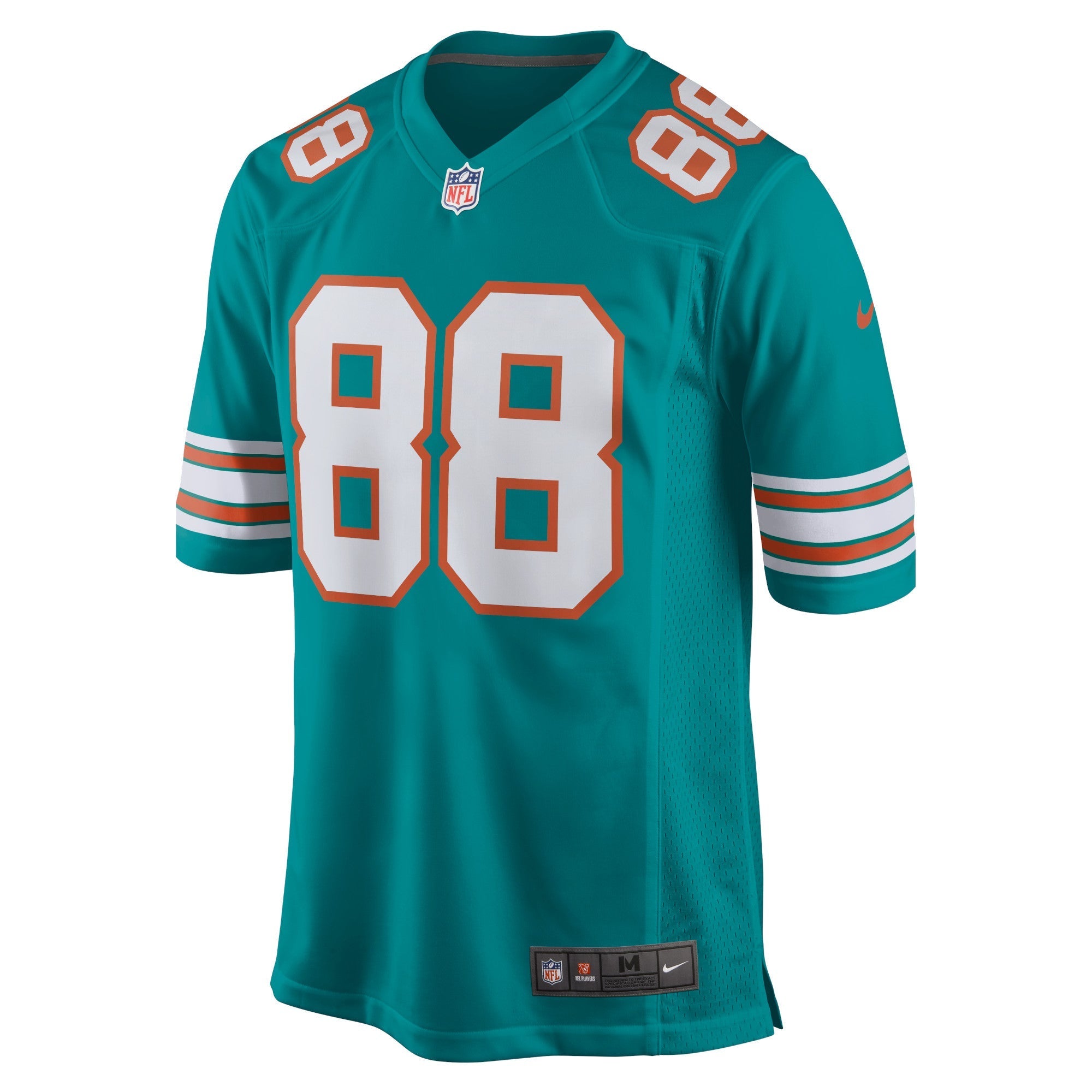 Men's Nike Mike Gesicki Aqua Miami Dolphins Alternate Game Jersey - vstockx