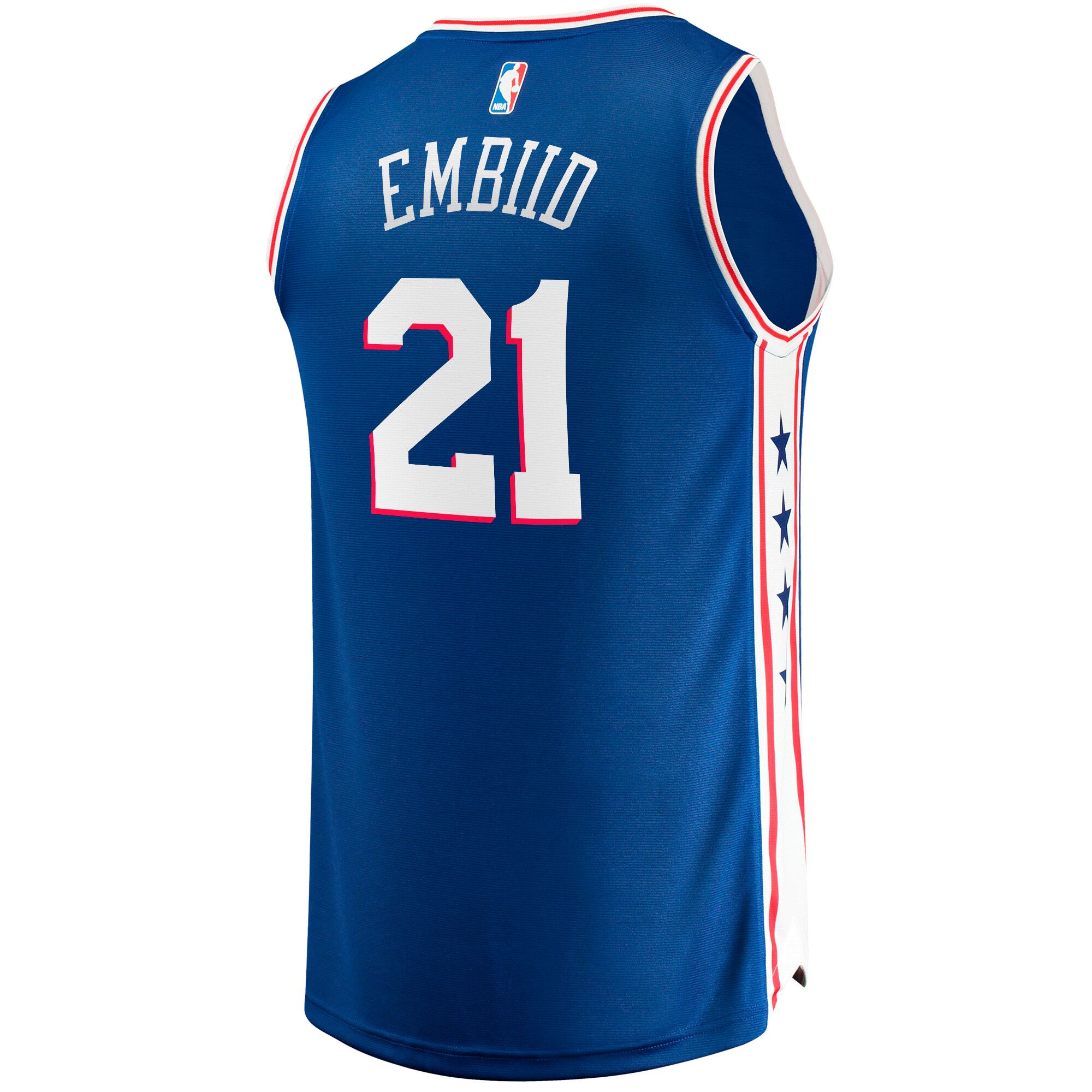 Joel Embiid Philadelphia 76ers Fanatics Branded Big & Tall Fast Break Player Jersey - Royal - Icon Edition - vstockx