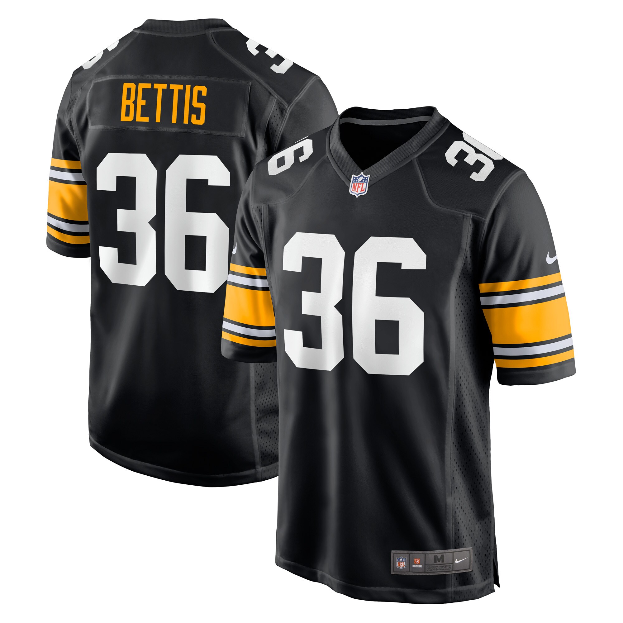 Jerome Bettis Pittsburgh Steelers Nike Retired Player Jersey - Black - vstockx