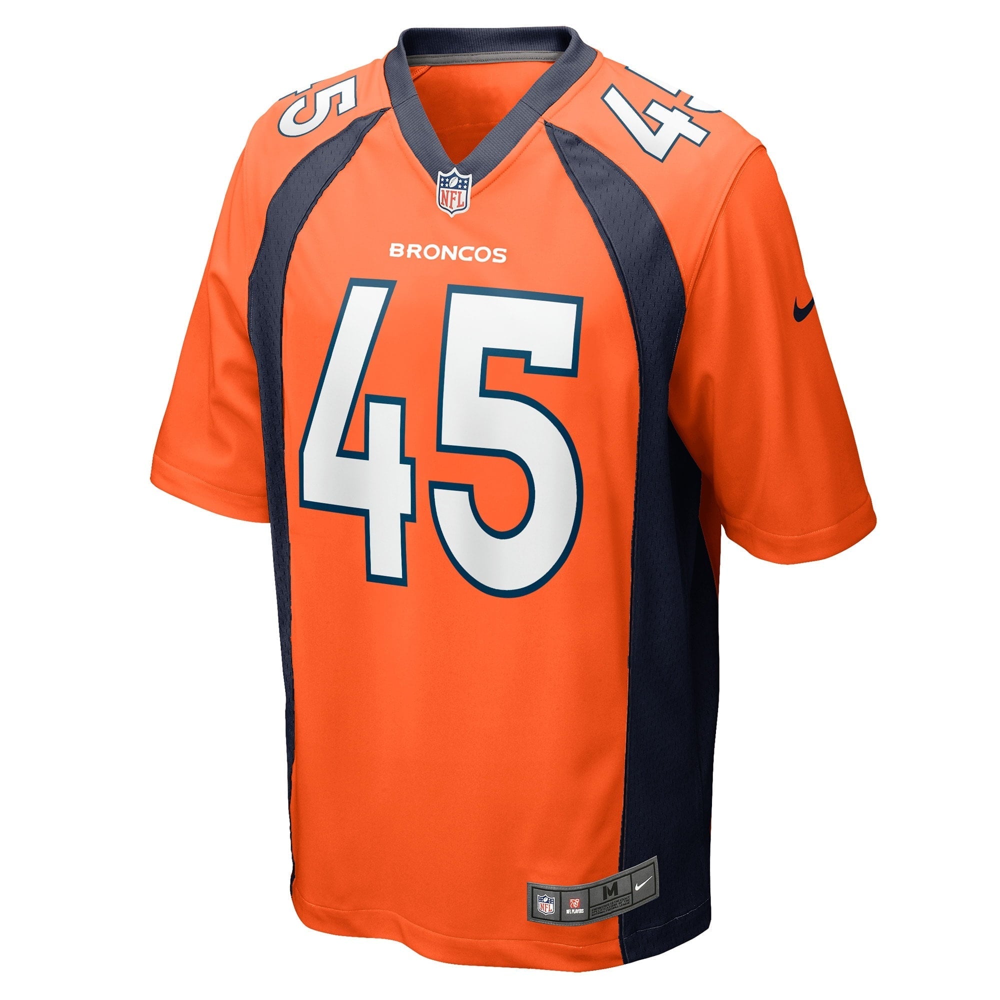 Men's Nike Christopher Allen Orange Denver Broncos Game Player Jersey - vstockx