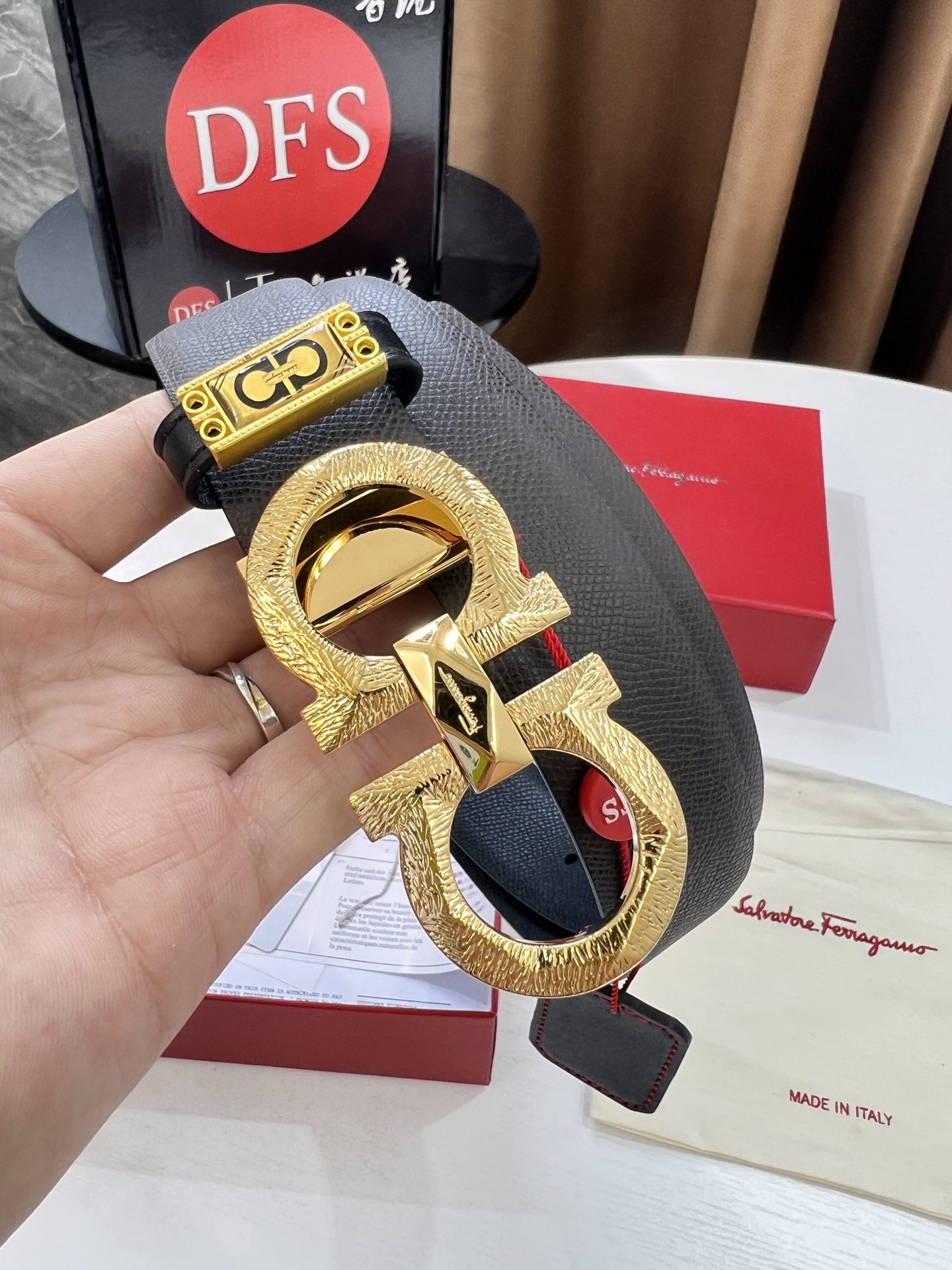 Streetwear Belt Ferragamo 319691 size:3.5cm - vstockx