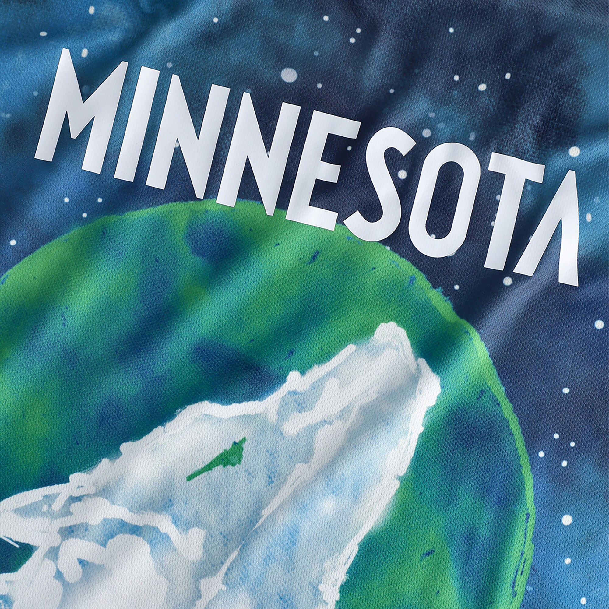 Minnesota Timberwolves NBA & KidSuper Studios by Fanatics Unisex Hometown Jersey - Blue - vstockx