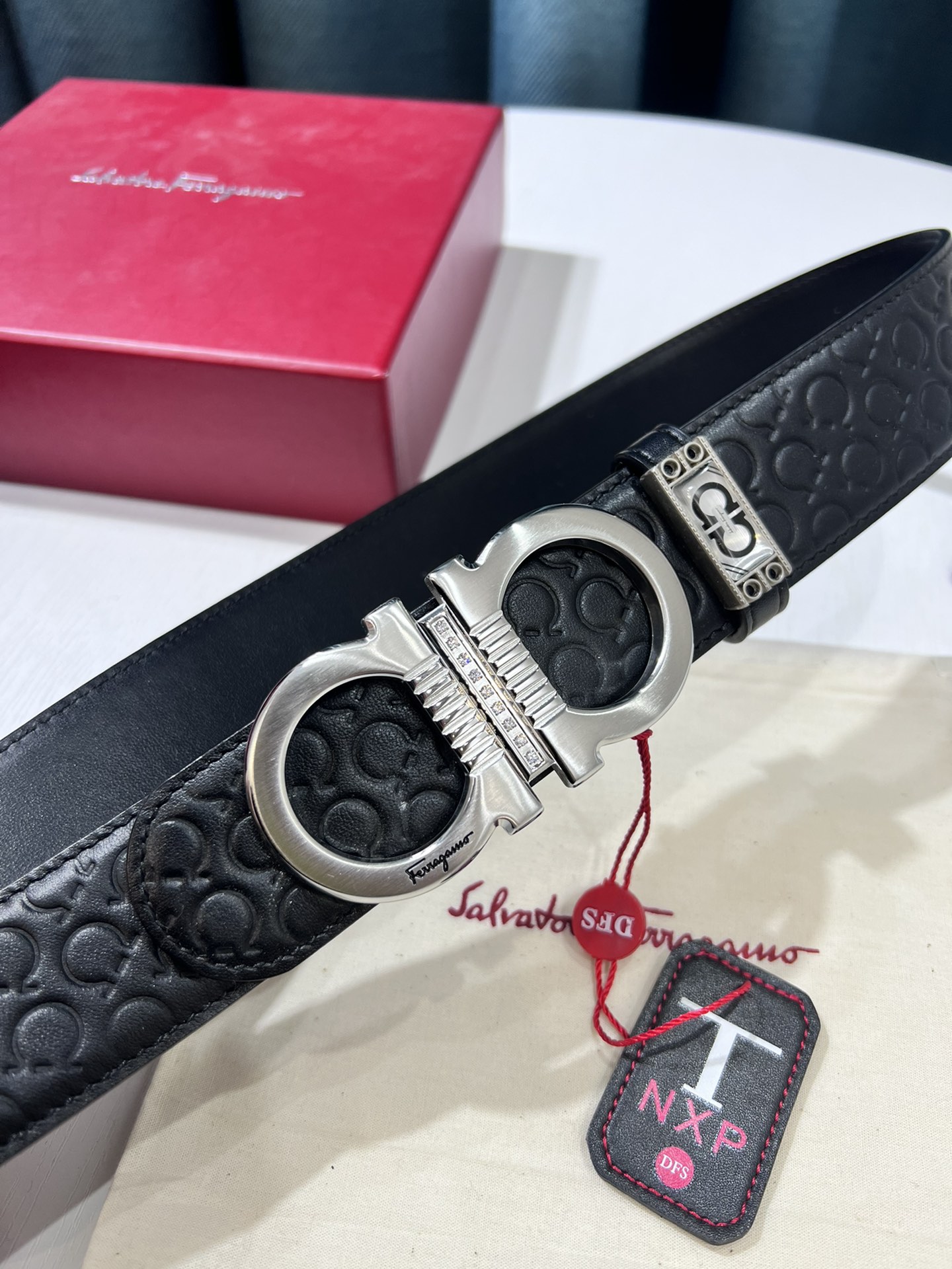 Streetwear Belt Ferragamo 319646 size:3.5cm - vstockx