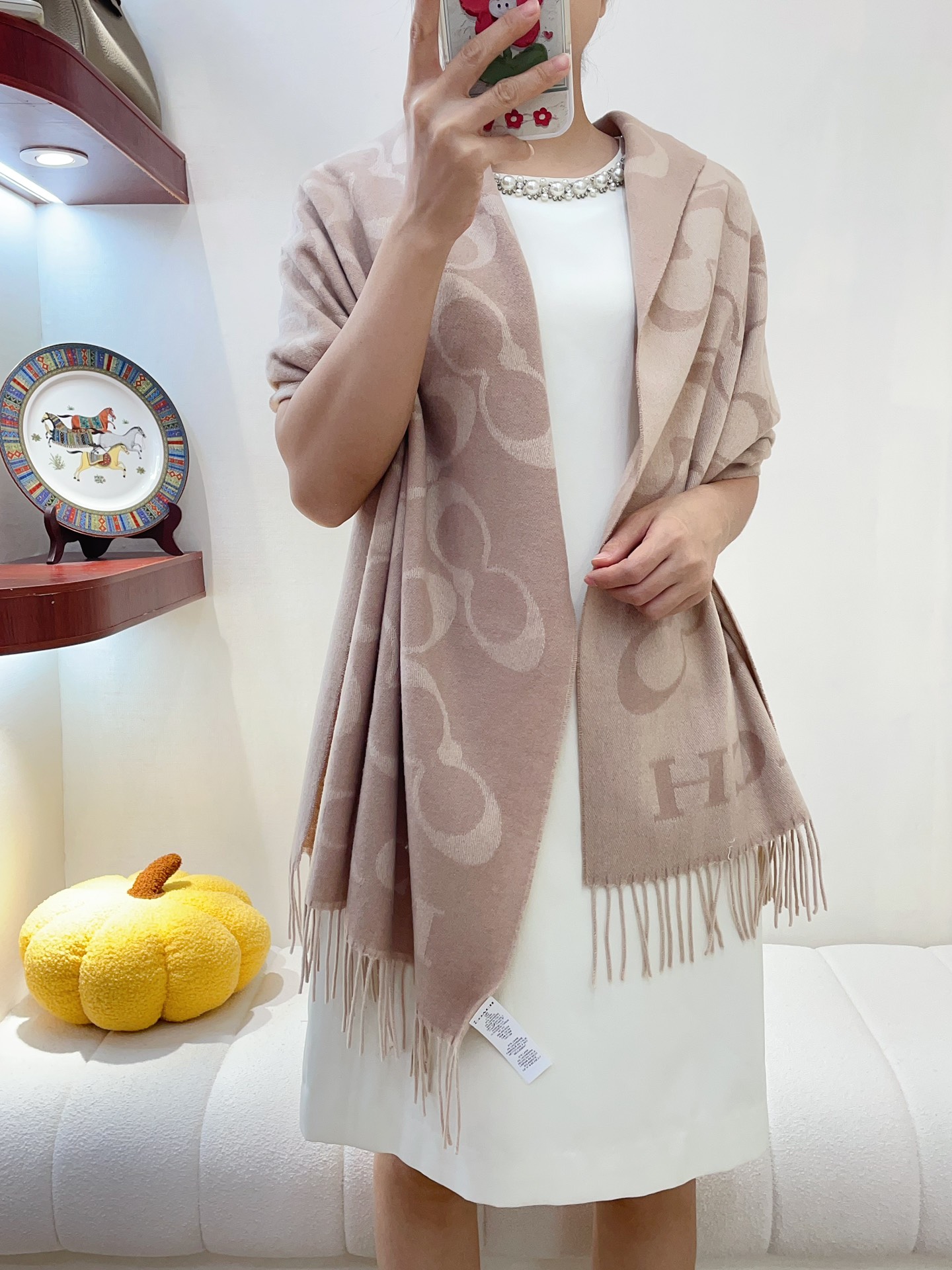 Streetwear Scarf COACH 328771 SIZE:195×53cm - vstockx