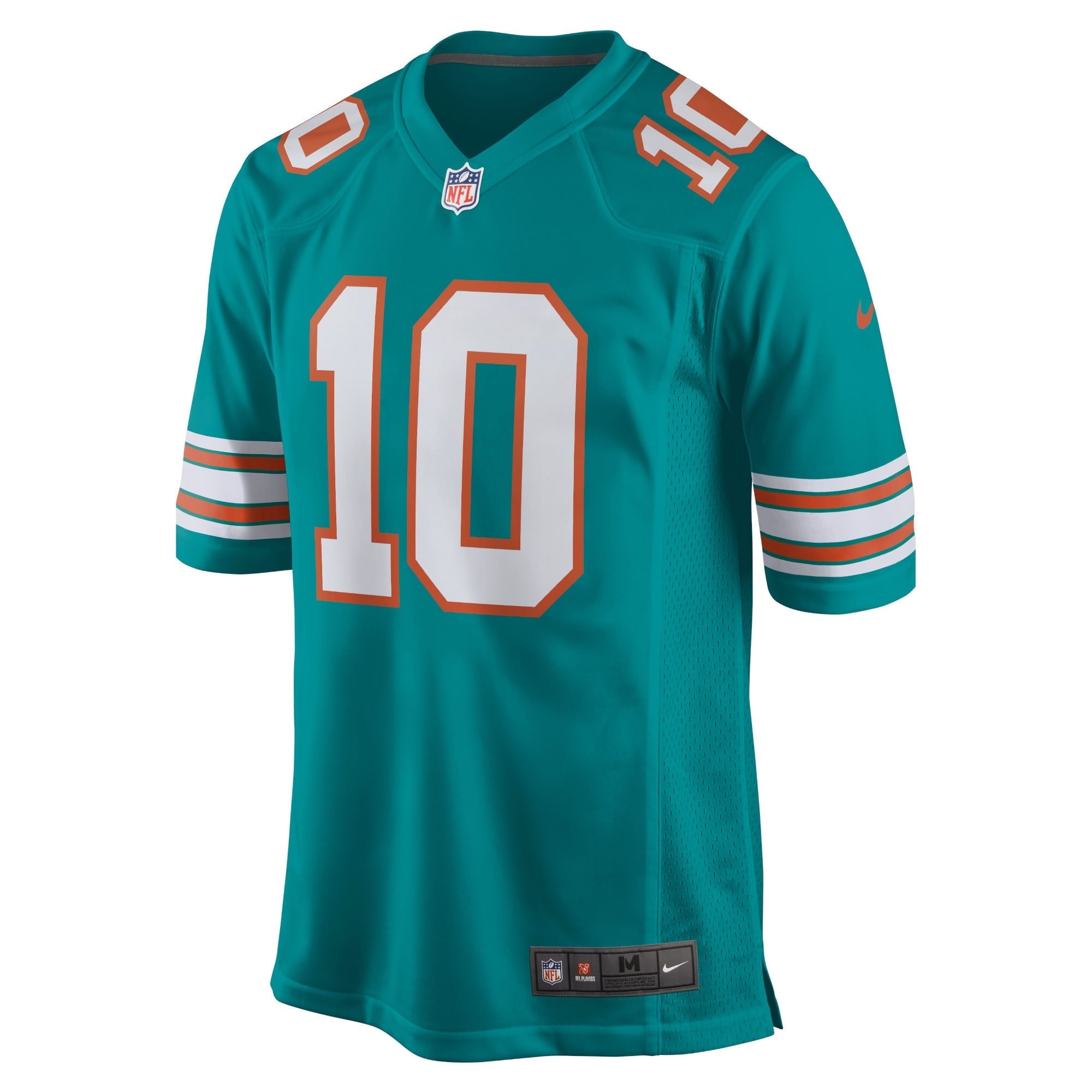 Men's Nike Tyreek Hill Aqua Miami Dolphins Alternate Game Jersey - vstockx