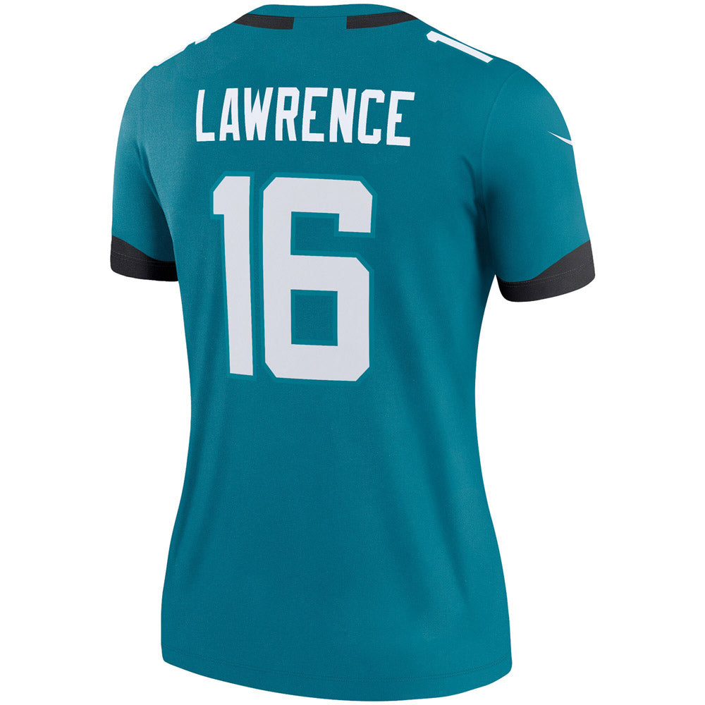 Women's Jacksonville Jaguars Trevor Lawrence Legend Jersey Teal - vstockx