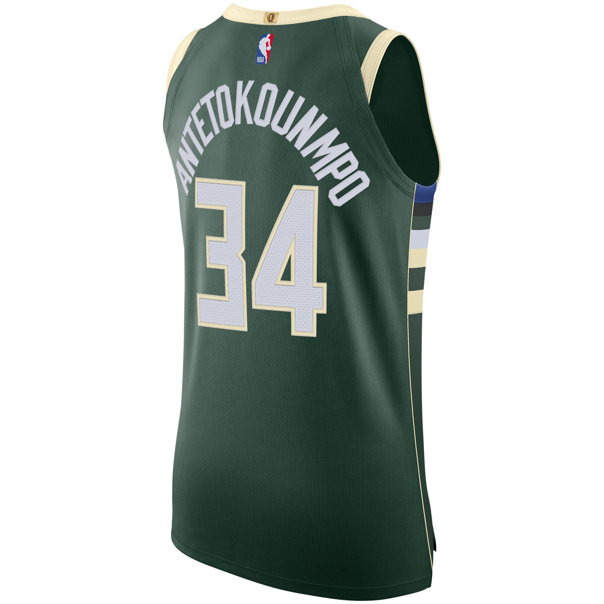 Giannis Antetokounmpo Milwaukee Bucks Nike Authentic Jersey - Icon Edition - Hunter Green - vstockx