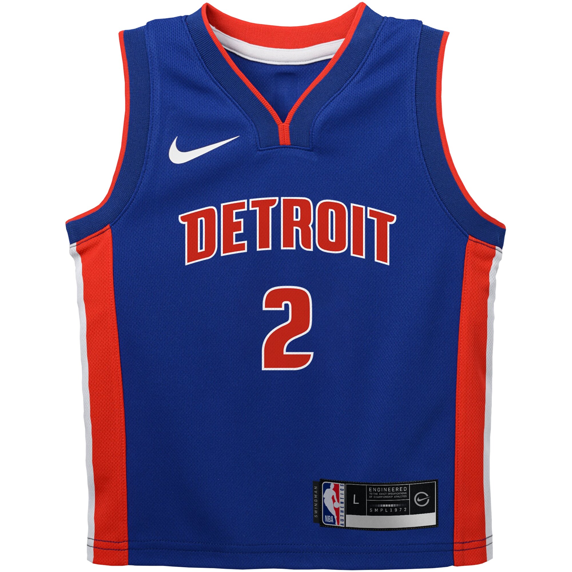 Cade Cunningham Detroit Pistons Nike Toddler Swingman Player Jersey - Icon Edition - Blue - vstockx