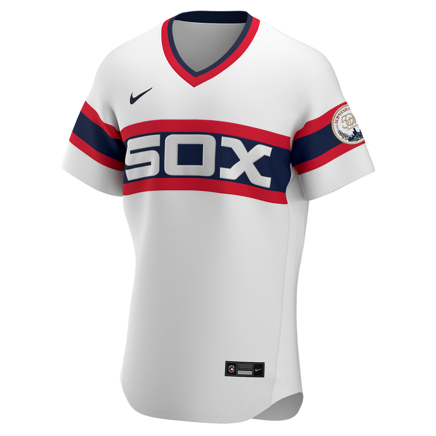 Men's Chicago White Sox White Alternate 1983 Authentic Official Team Jersey - vstockx