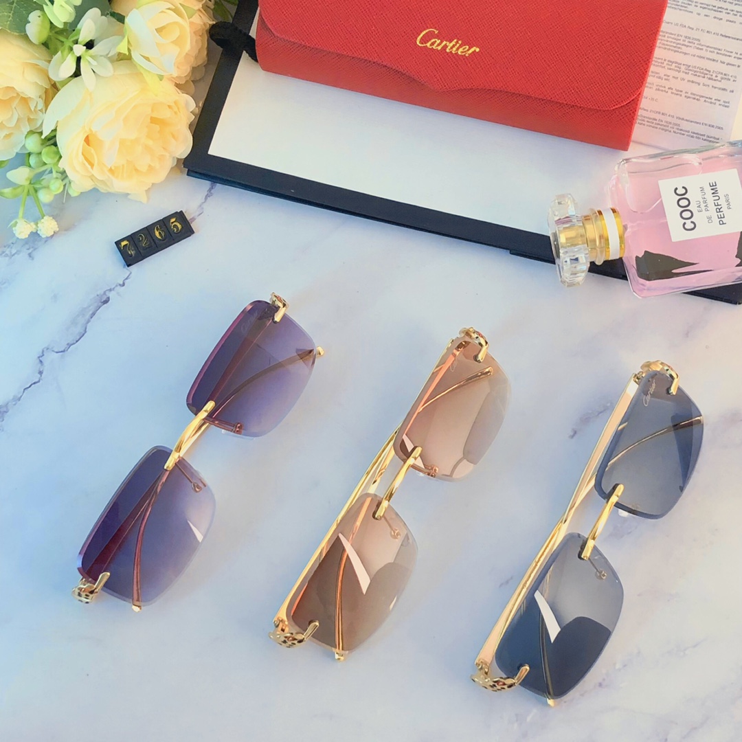 Sunglasses Cartier sunglasses - vstockx