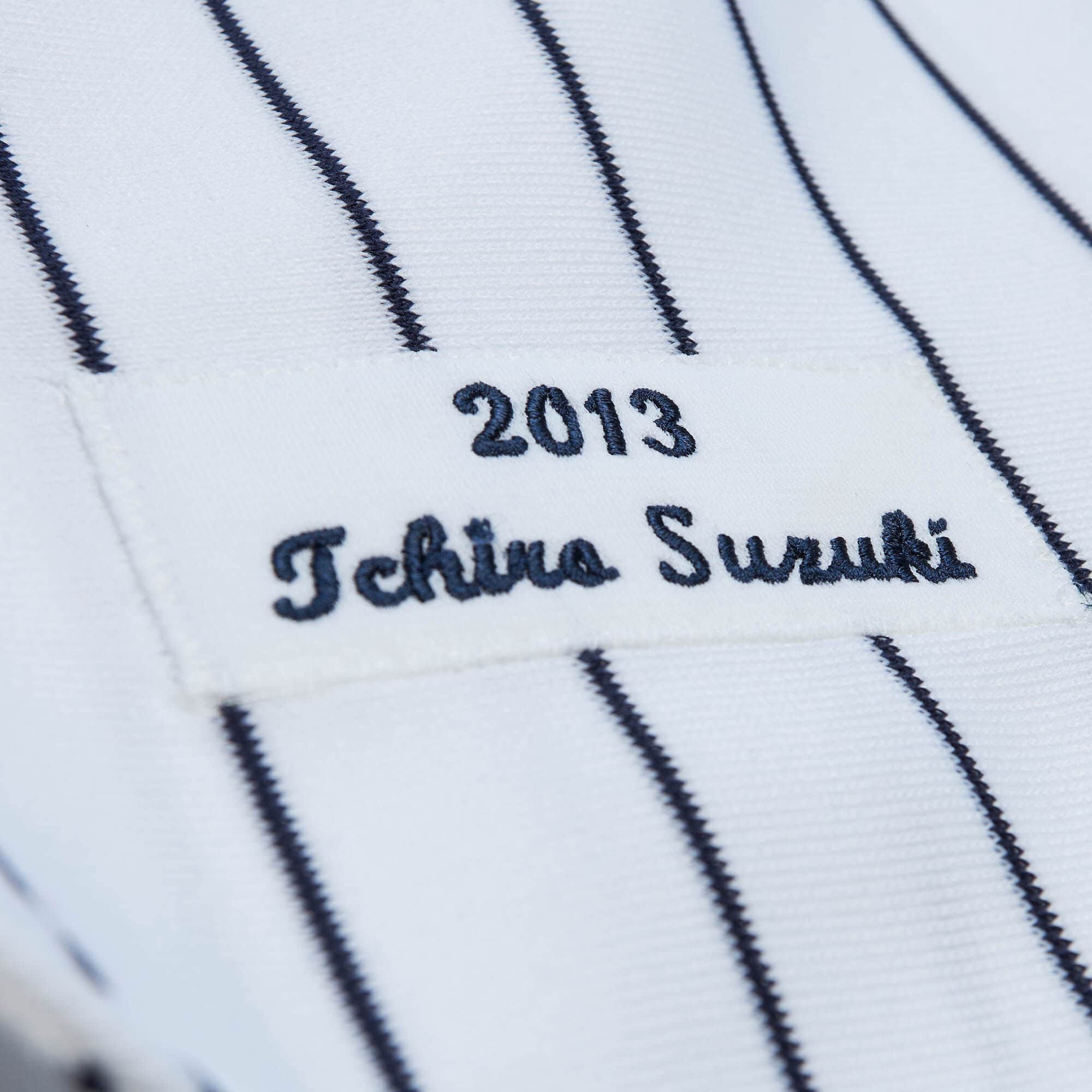 Authentic Ichiro Suzuki New York Yankees Home 2013 Jersey - vstockx