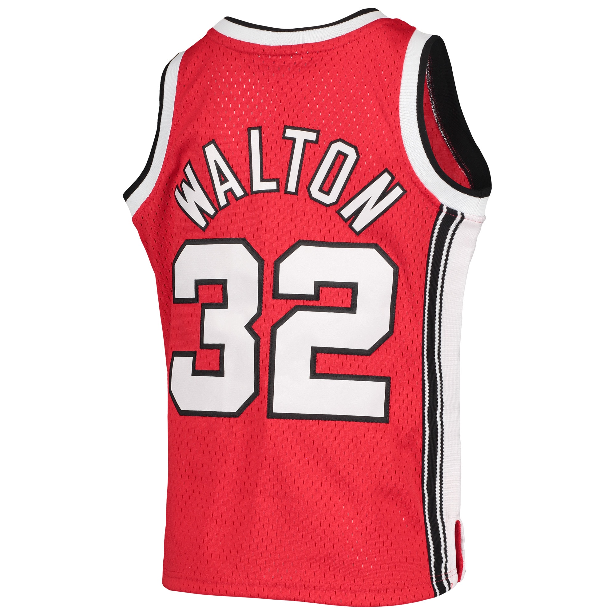 Bill Walton Portland Trail Blazers Mitchell & Ness Youth 1976/77 Hardwood Classics Swingman Jersey - Black - vstockx