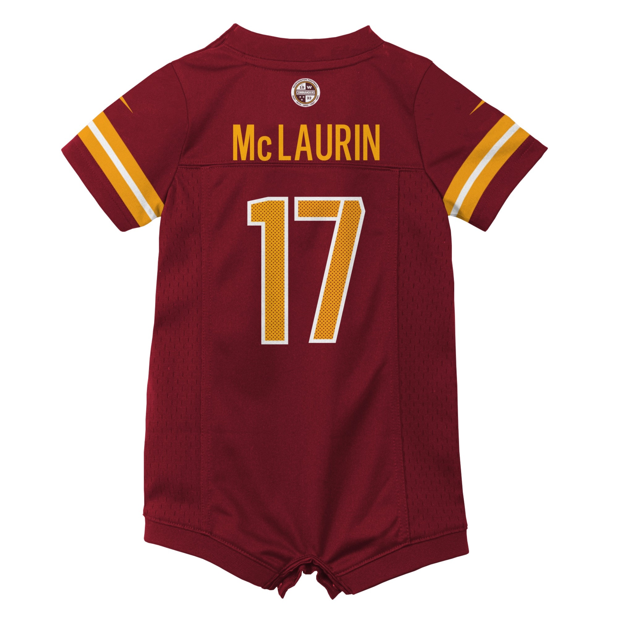 Terry McLaurin Washington Commanders Nike Newborn & Infant Game Romper Jersey - Burgundy - vstockx