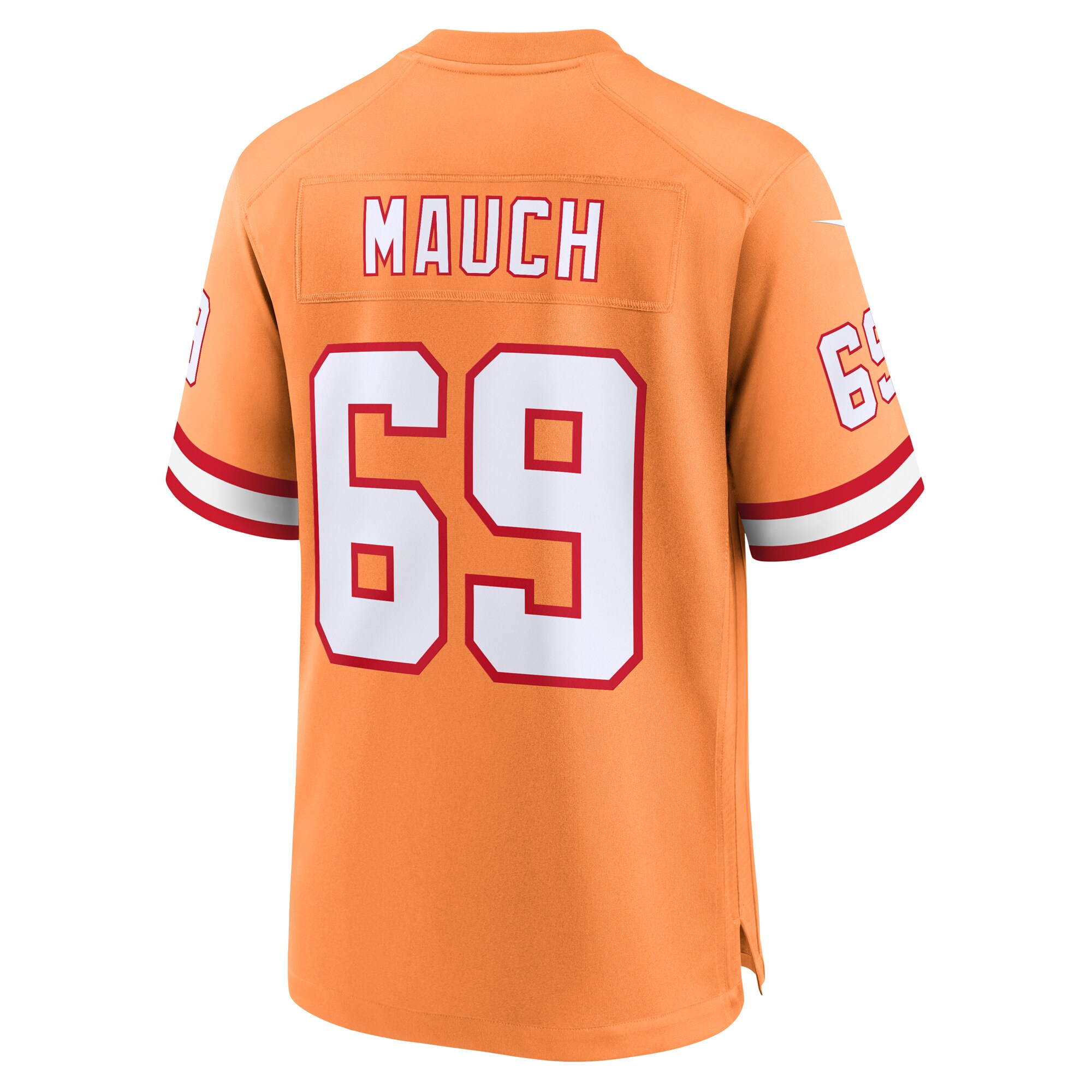 Cody Mauch Tampa Bay Buccaneers Nike Throwback Game Jersey - Orange - vstockx