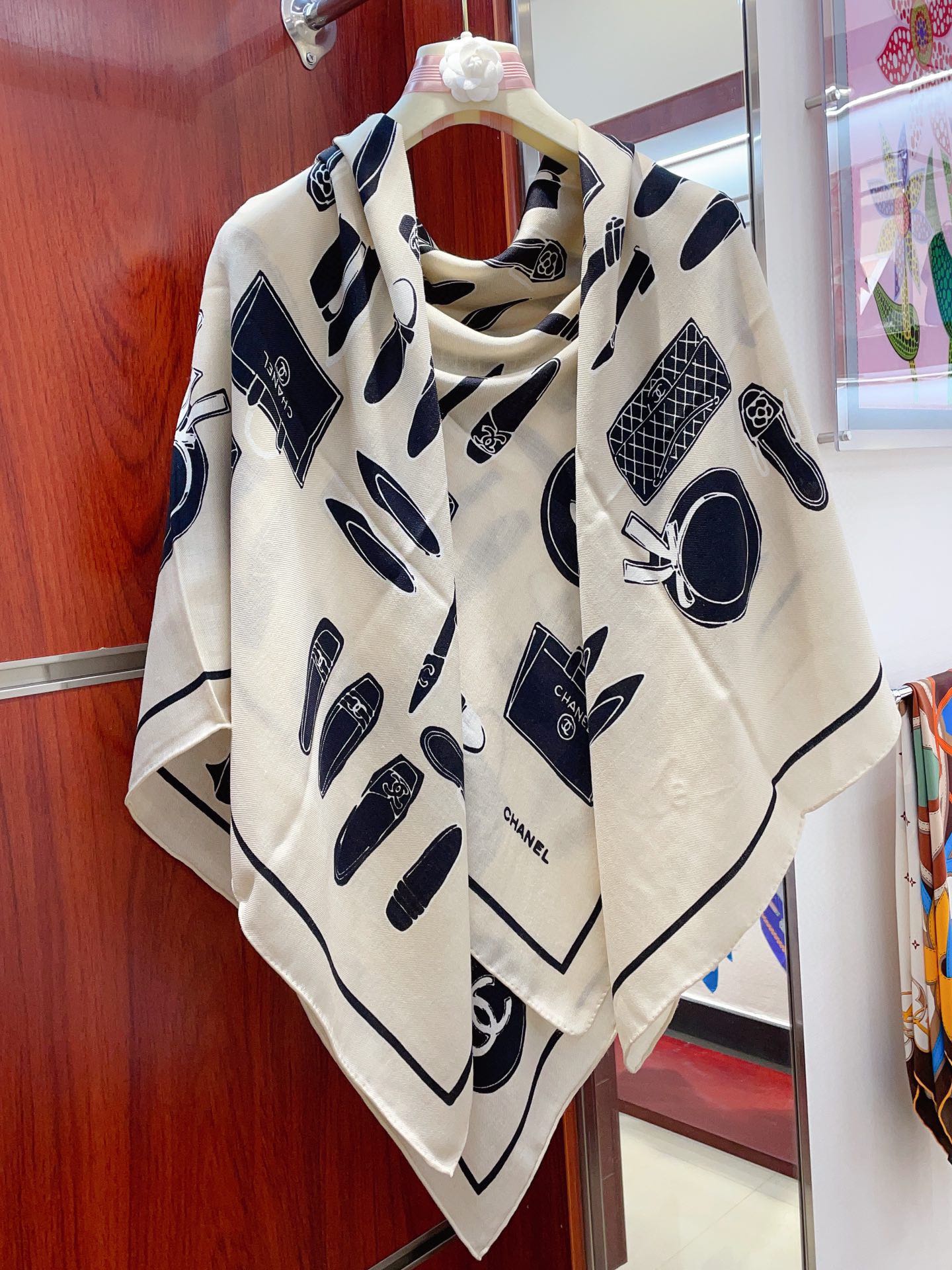 Streetwear Scarf CHANEL 328842 size:140*140cm - vstockx