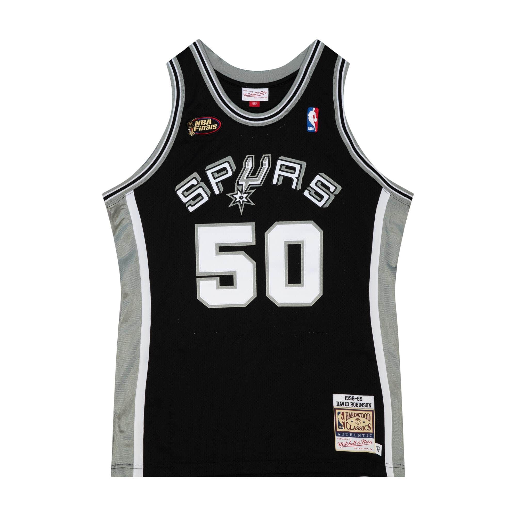 Authentic David Robinson San Antonio Spurs 1998-99 Jersey - vstockx