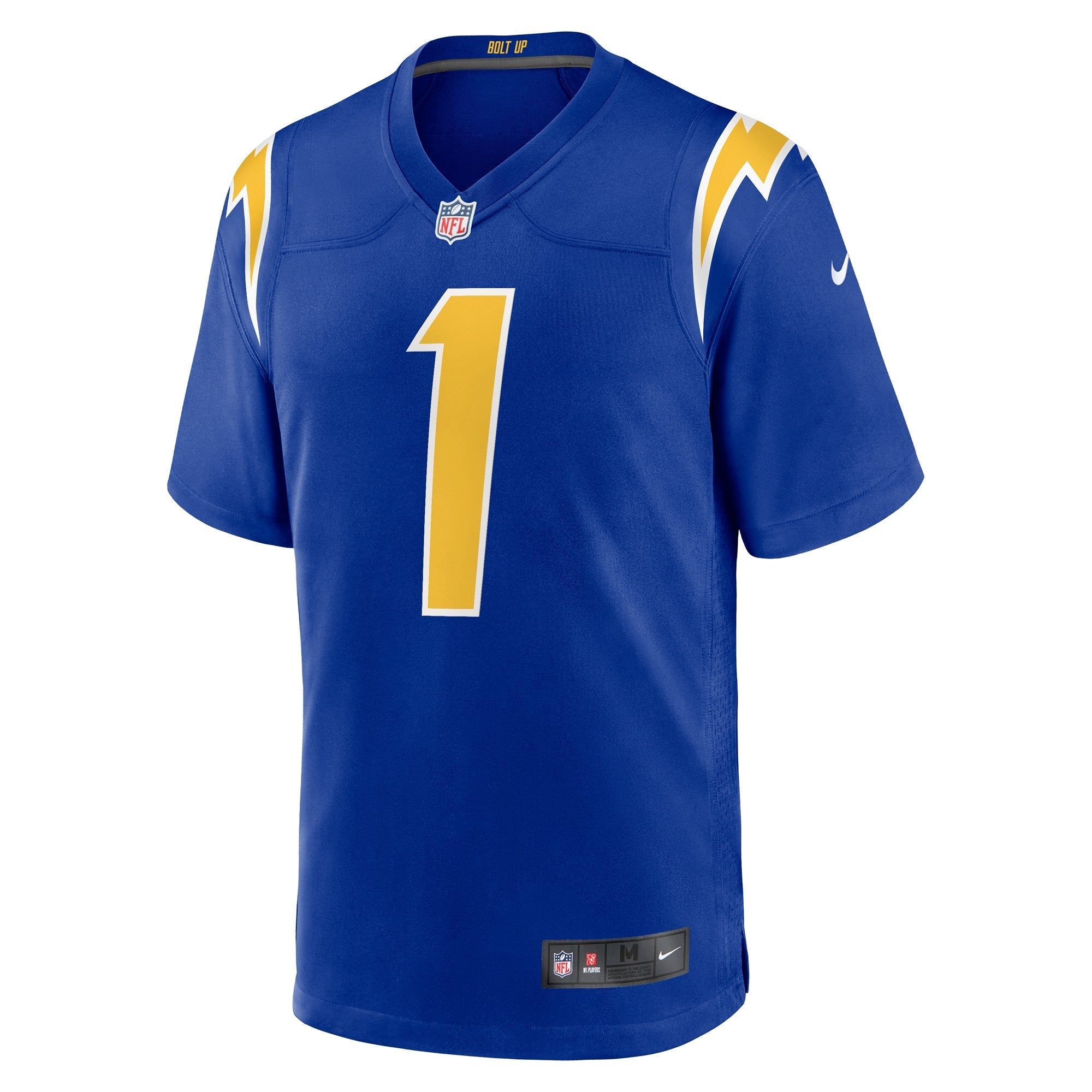 Men's Nike Quentin Johnston Royal Los Angeles Chargers Alternate Game Jersey - vstockx