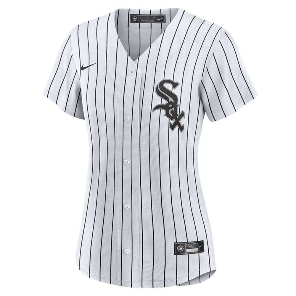 Women's Chicago White Sox Andrew Vaughn Cool Base Replica Home Jersey - White - vstockx