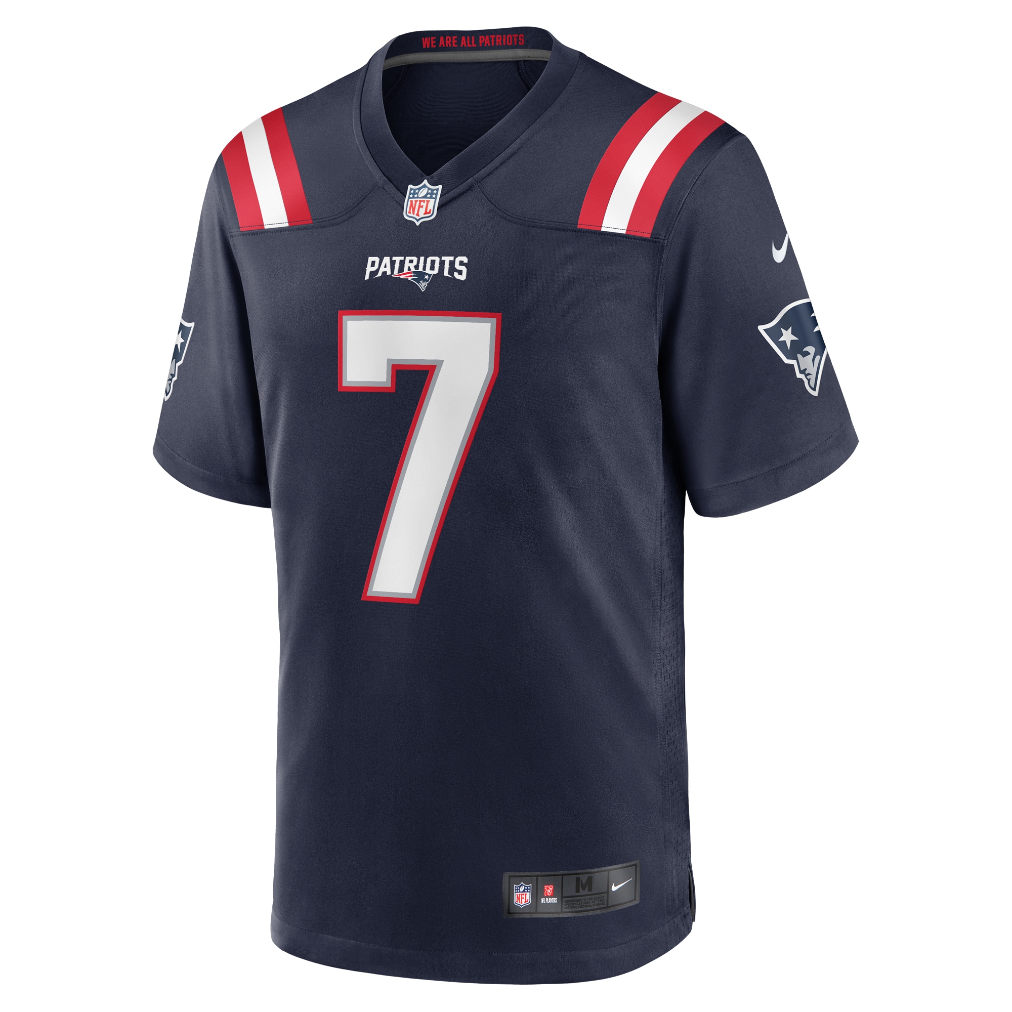 JuJu Smith-Schuster New England Patriots Nike Game Player Jersey - Navy - vstockx