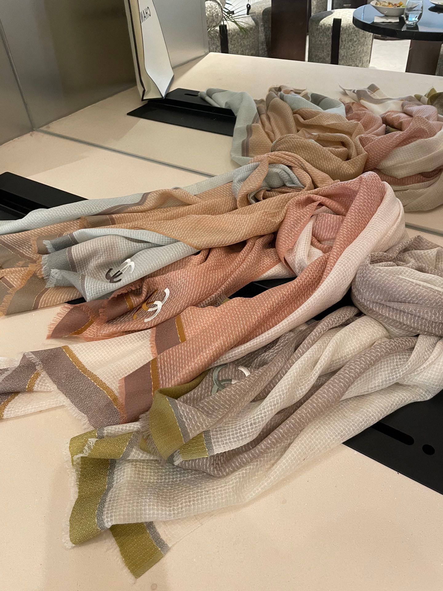 Streetwear Scarf CHANEL 328933 SIZE:90*200cm - vstockx