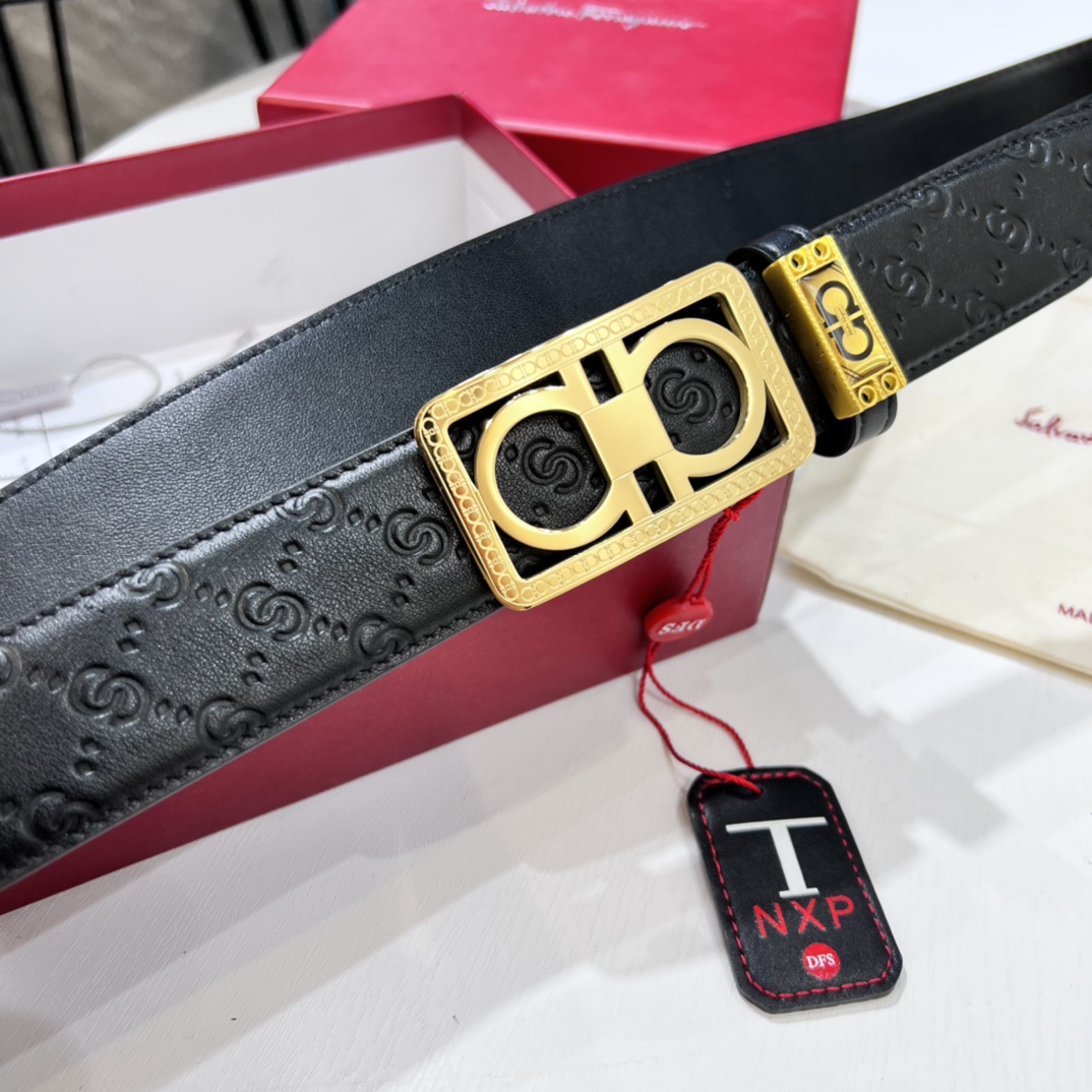 Streetwear Belt Ferragamo 319630 size:3.5cm - vstockx