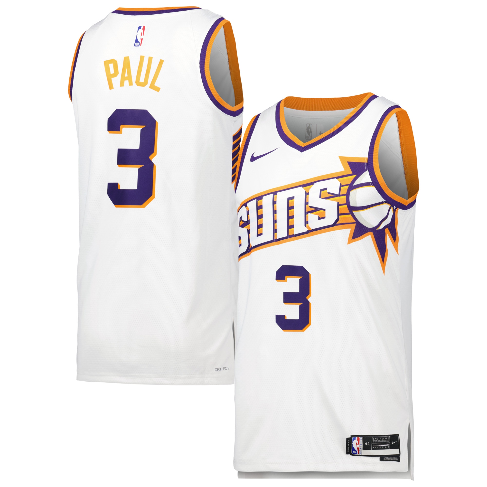 Chris Paul Phoenix Suns Nike Unisex Swingman Jersey - Association Edition - White - vstockx