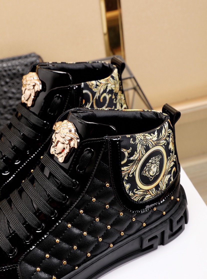 Versace High Top Sneaker 4 - vstockx