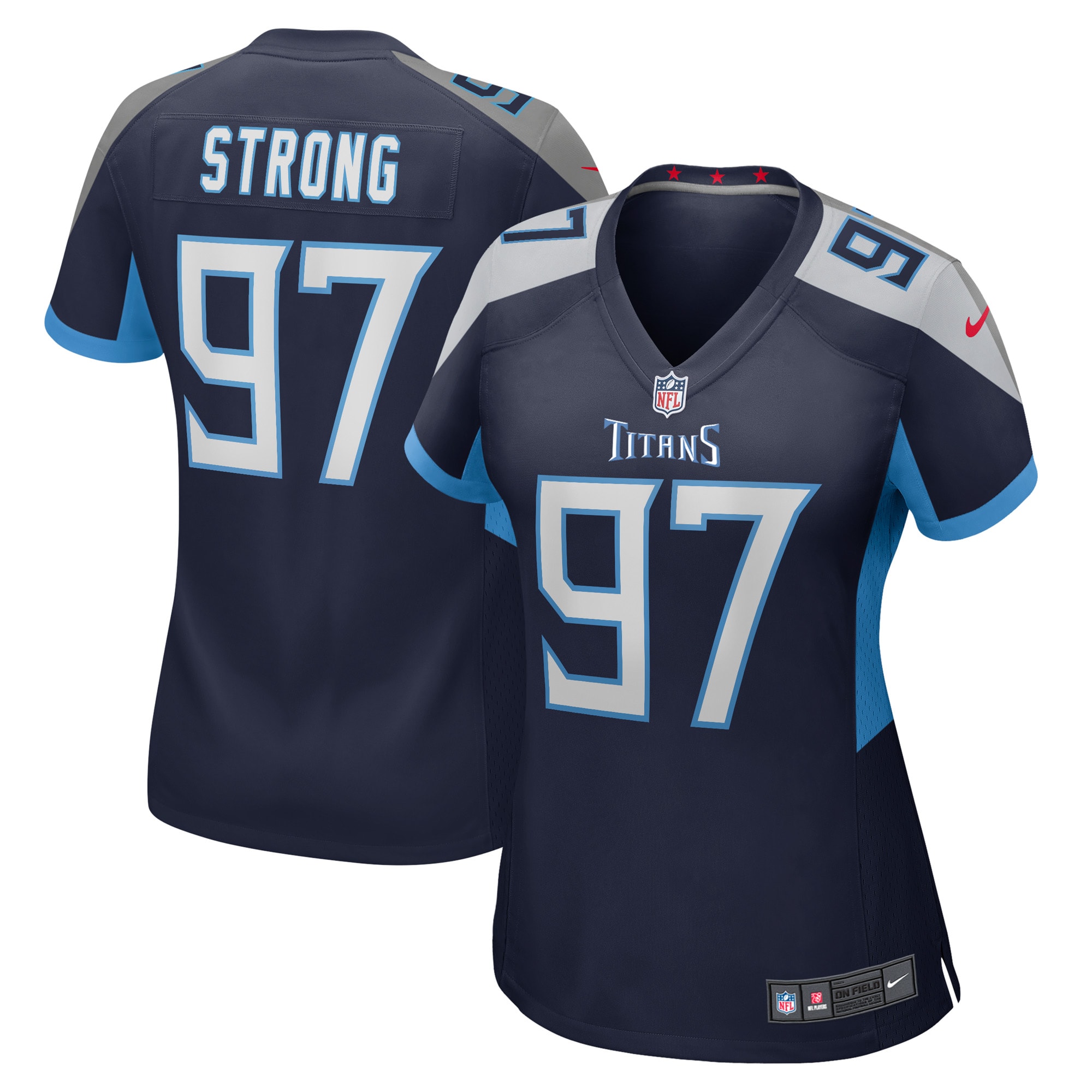 Kevin Strong Tennessee Titans Nike Women's Game Player Jersey - Navy - vstockx
