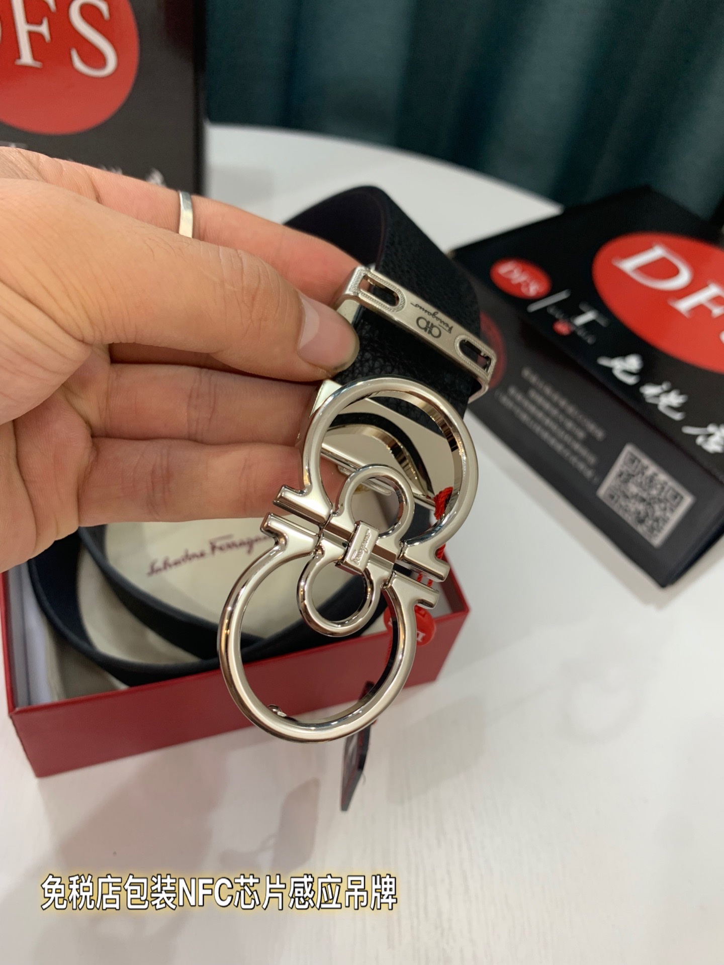 Streetwear Belt Ferragamo 319228 size:3.5cm - vstockx