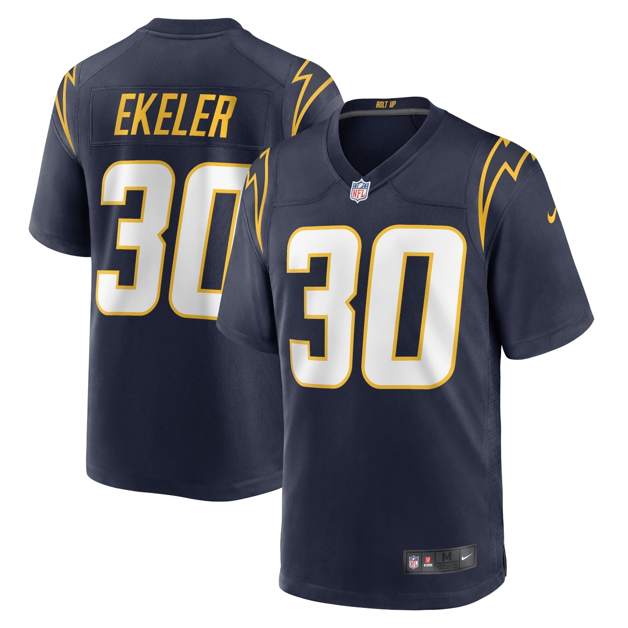 Men's Nike Austin Ekeler Navy Los Angeles Chargers Game Jersey - vstockx