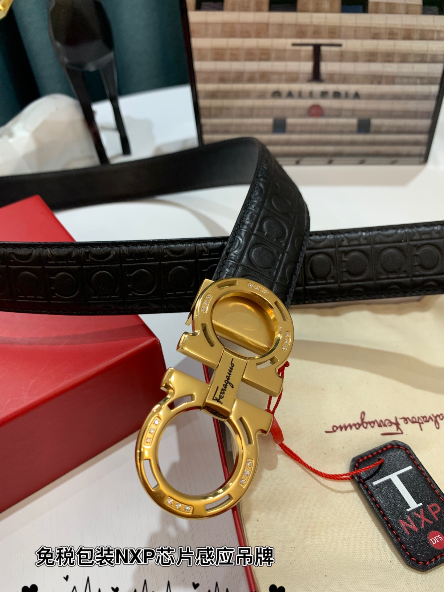 Streetwear Belt Ferragamo 319179 size:3.5cm - vstockx