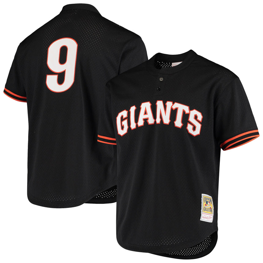 Men's San Francisco Giants Matt Williams Mitchell & Ness Black Cooperstown Collection Mesh Batting Practice Jersey - vstockx